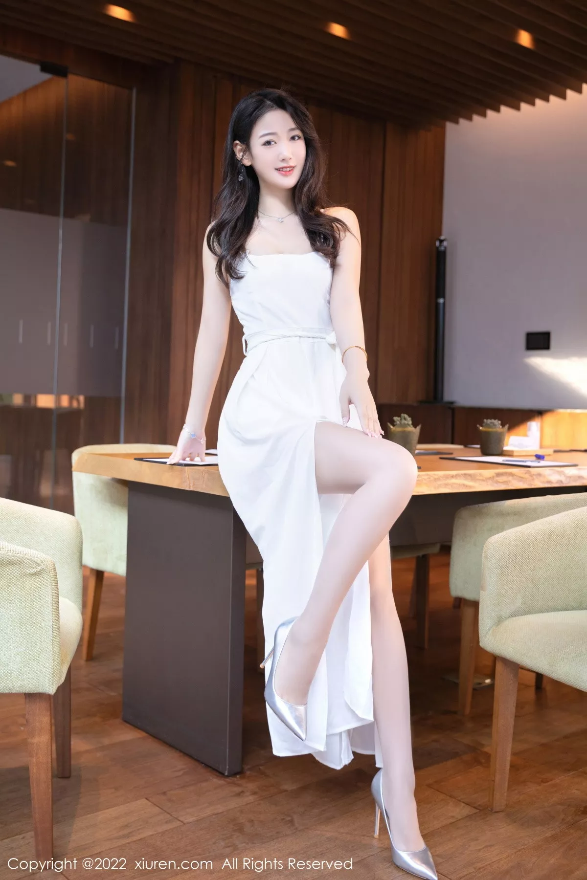 秀人集.com_[XiuRen秀人网]No.5783_模特唐安琪私房性感白色连衣裙露白色内衣秀曼妙身姿诱惑写真82P