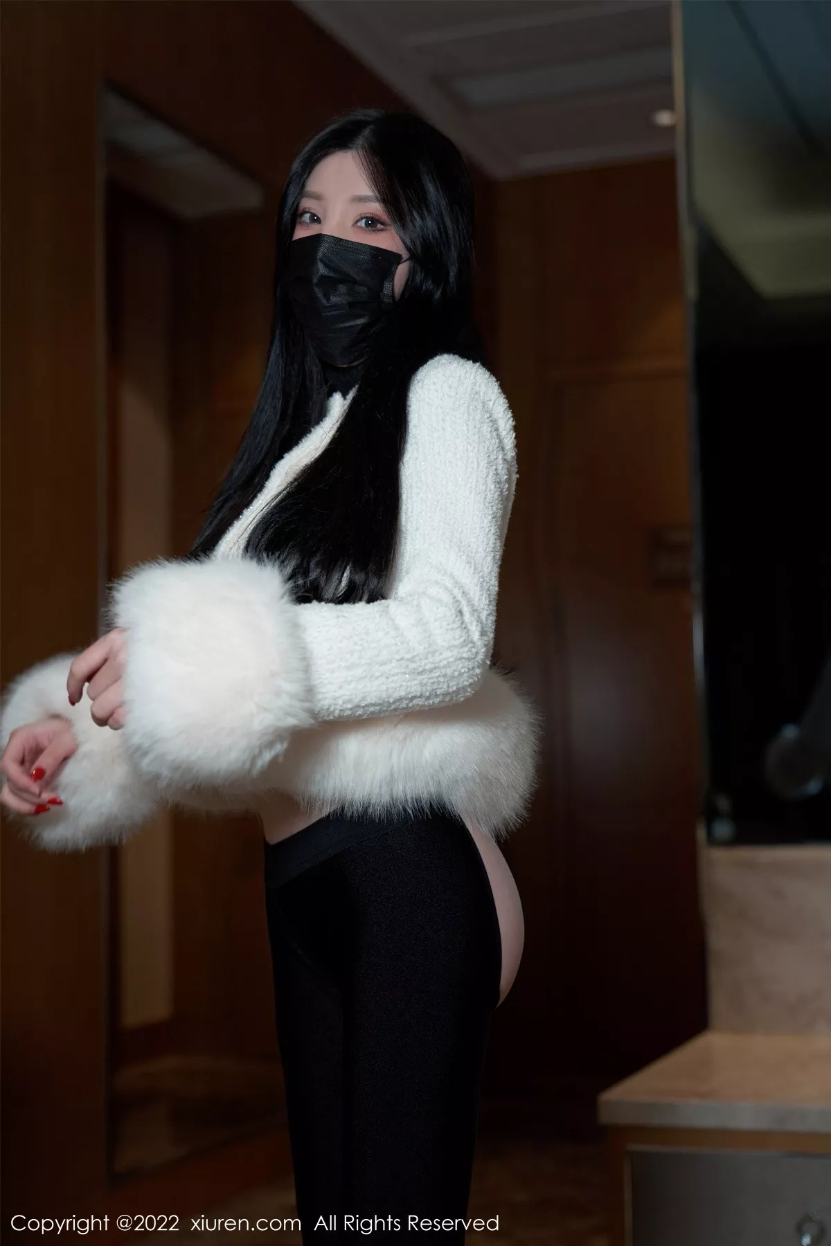 秀人集.com_[XiuRen秀人网]No.6073_女神周于希Sally元旦的夜主题性感黑色服饰秀白嫩翘臀诱惑写真80P