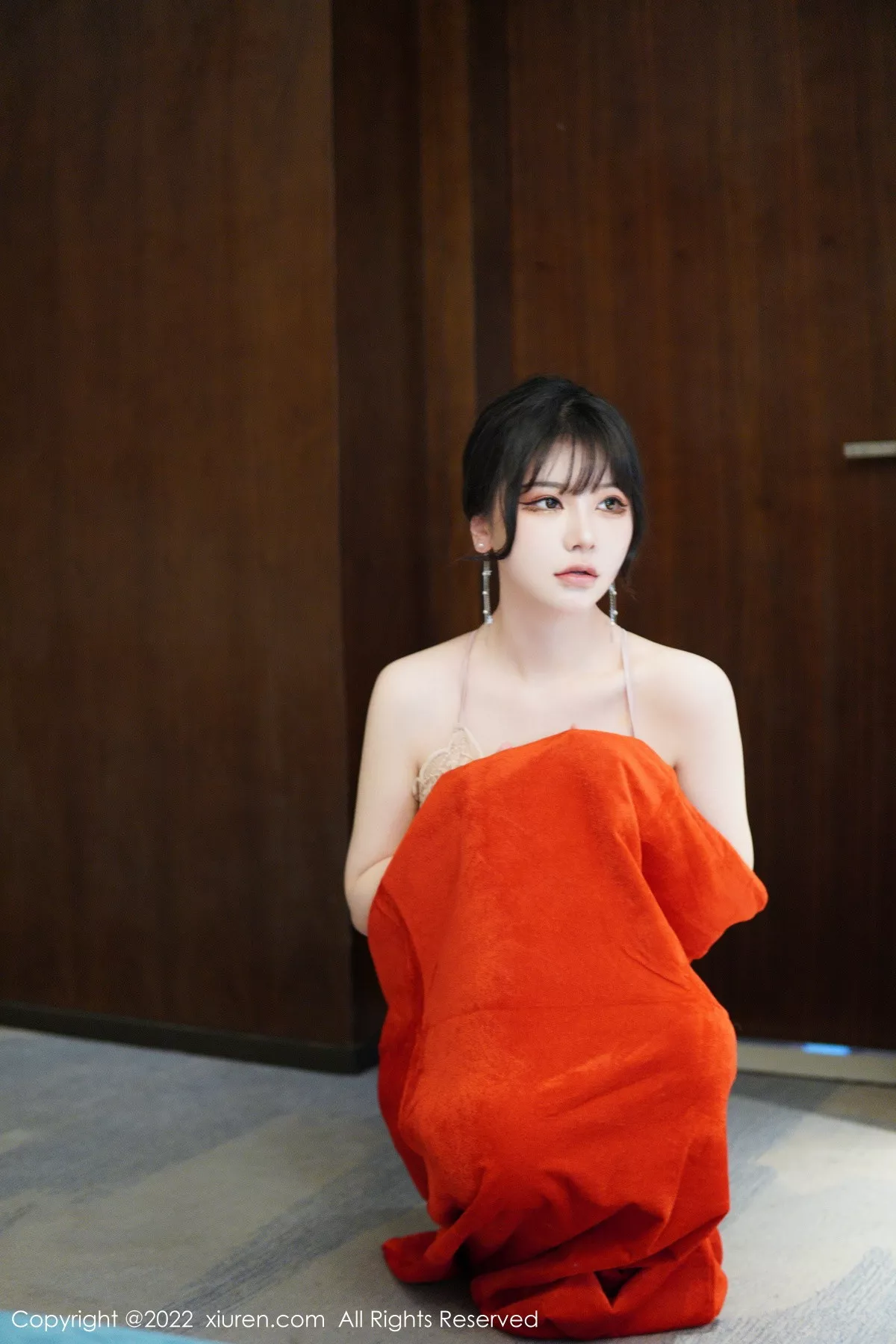 秀人集.com_[XiuRen秀人网]No.6022_新人模特桃桃子性感粉色睡裙配白丝袜秀曼妙身姿迷人诱惑写真72P