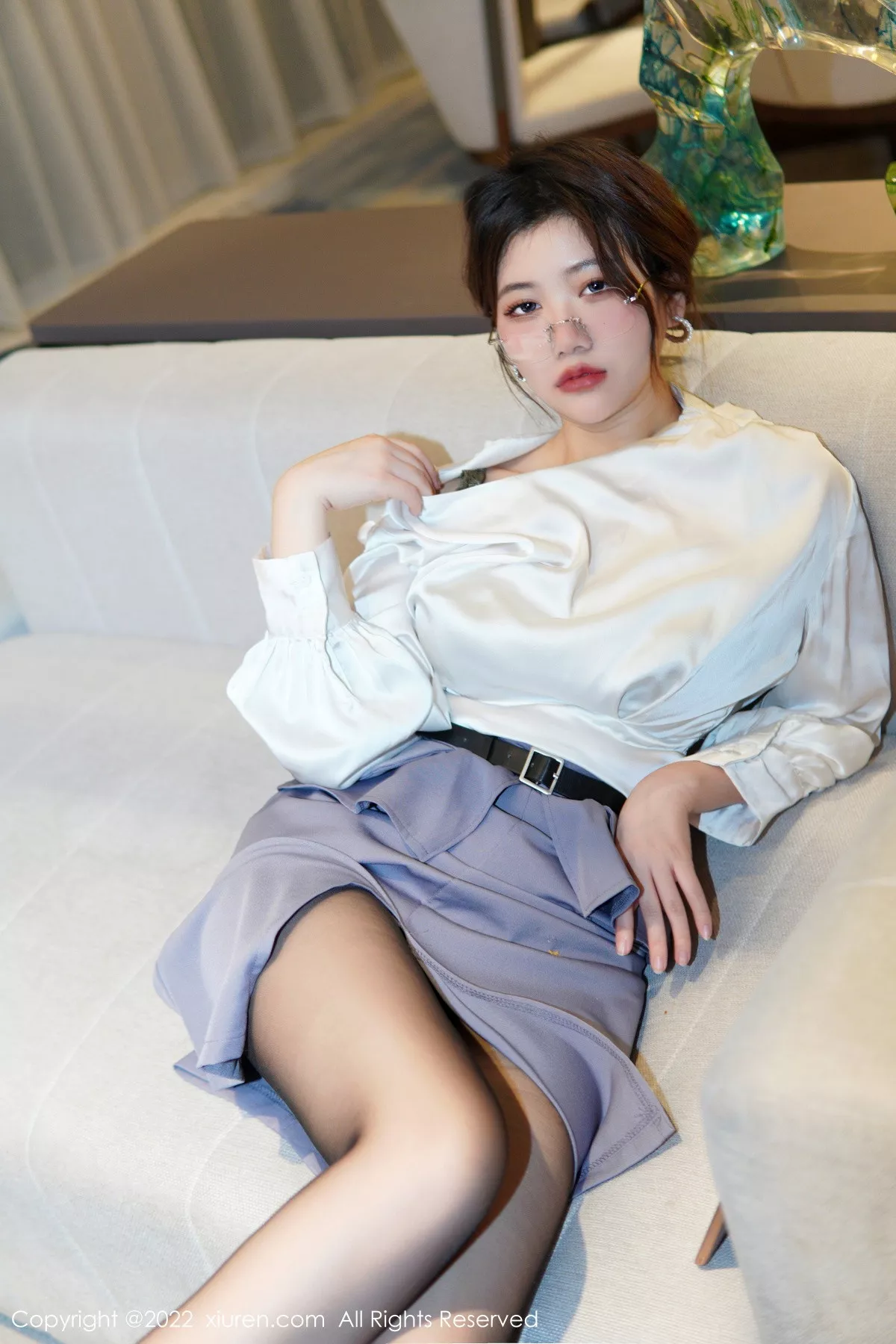 秀人集.com_[XiuRen秀人网]No.6028_模特奈奈子醉酒女教师主题半脱露绿灰色蕾丝内衣撩人诱惑写真79P