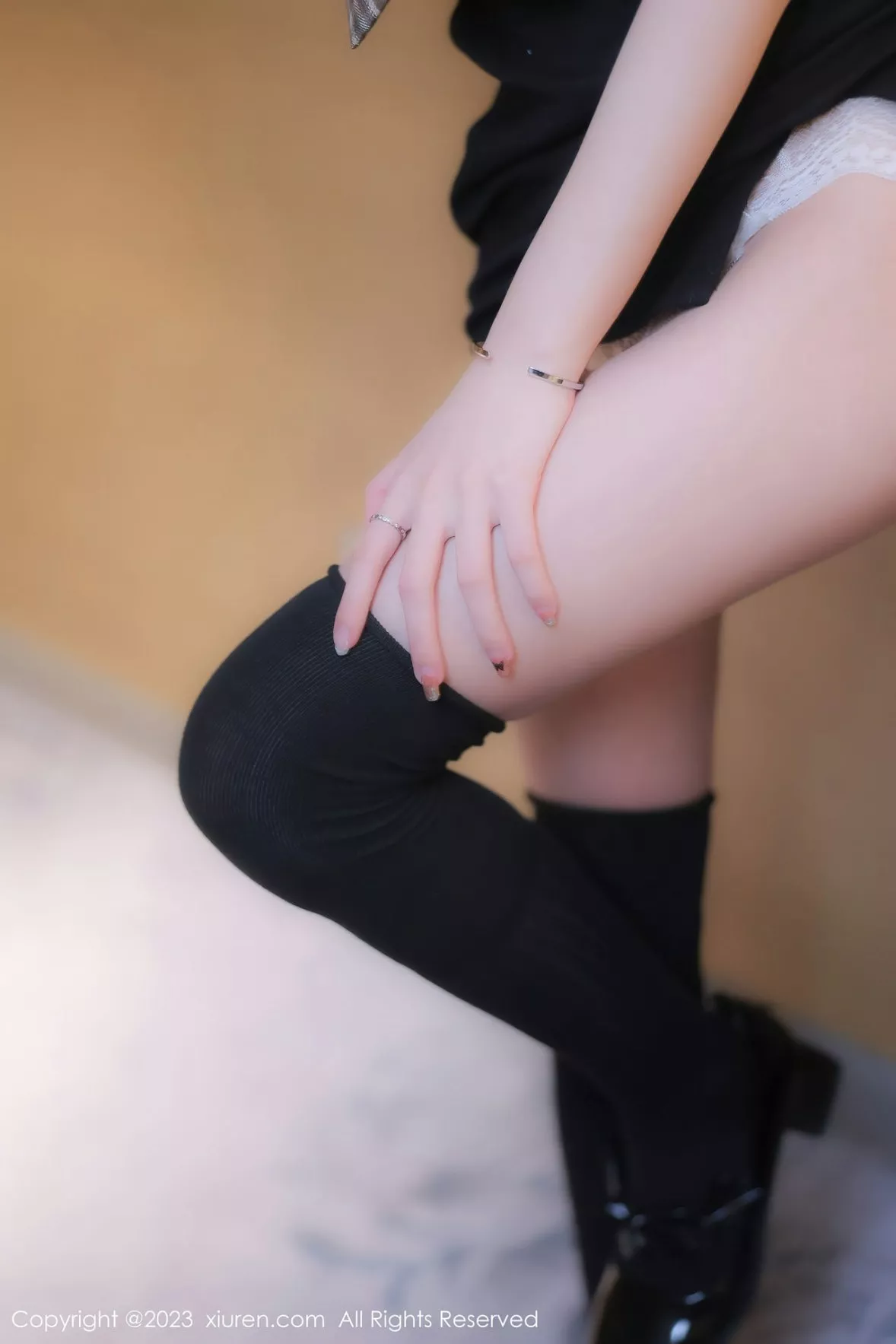 秀人集.com_[XiuRen秀人网]No.6210_新人模特谢小蒽私房半脱学生制服露白色蕾丝内衣迷人诱惑写真91P