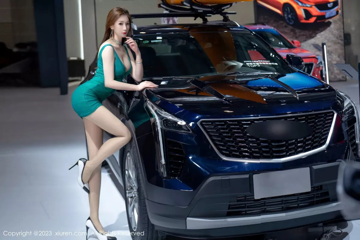 秀人集.com_[XiuRen秀人网]No.6219_模特顾乔楠Cora私生活主题脱绿色连衣短裙秀完美身材诱惑写真79P