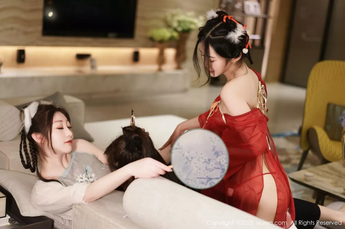 秀人集.com_[XiuRen秀人网]No.6170_模特合集女神妲己＆阿姣＆周妍希私房性感古装服饰完美诱惑写真86P