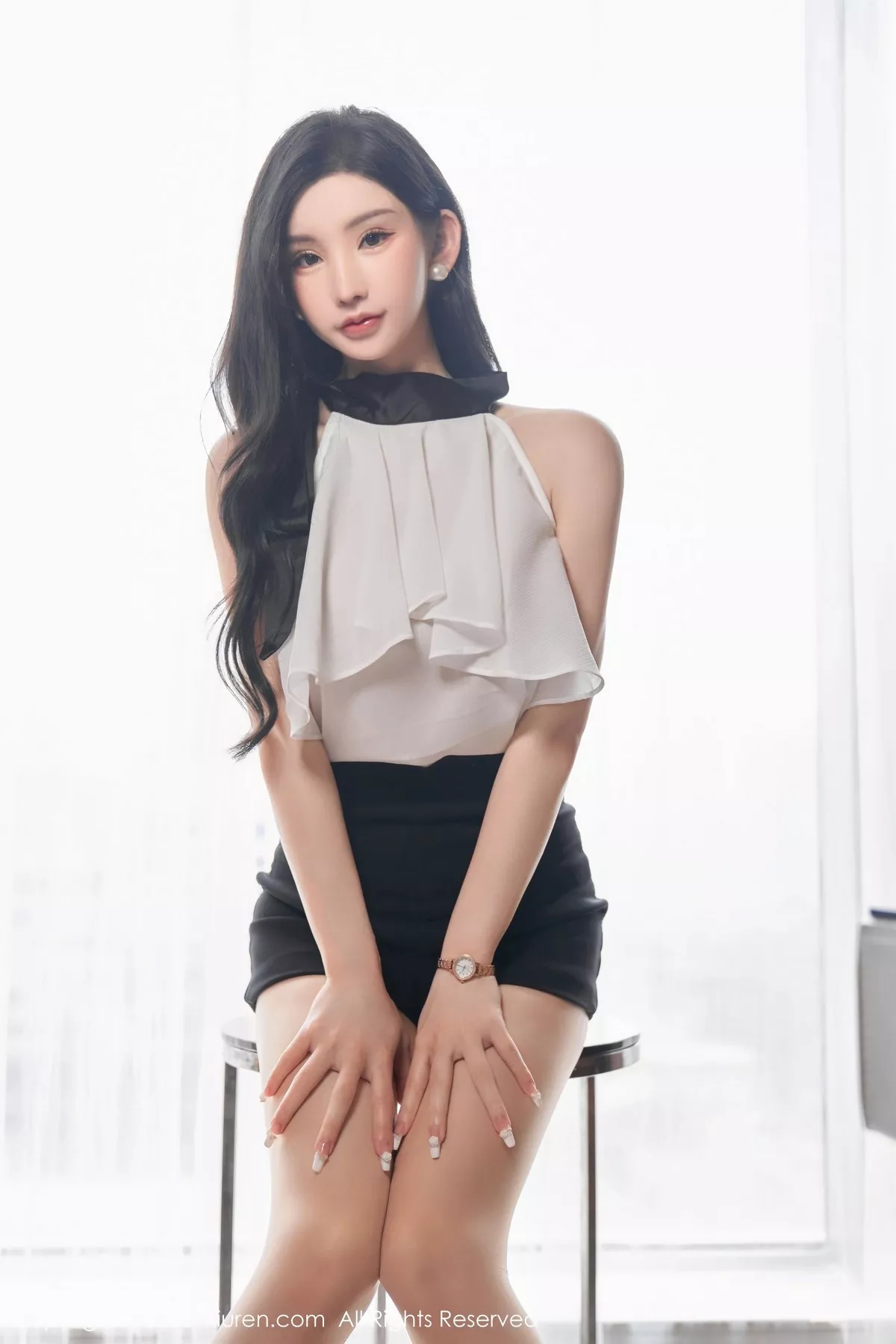 秀人集.com_[XiuRen秀人网]No.6435_女神周于希Sally澳门旅拍白色薄纱服饰配超薄肉丝撩人诱惑写真83P