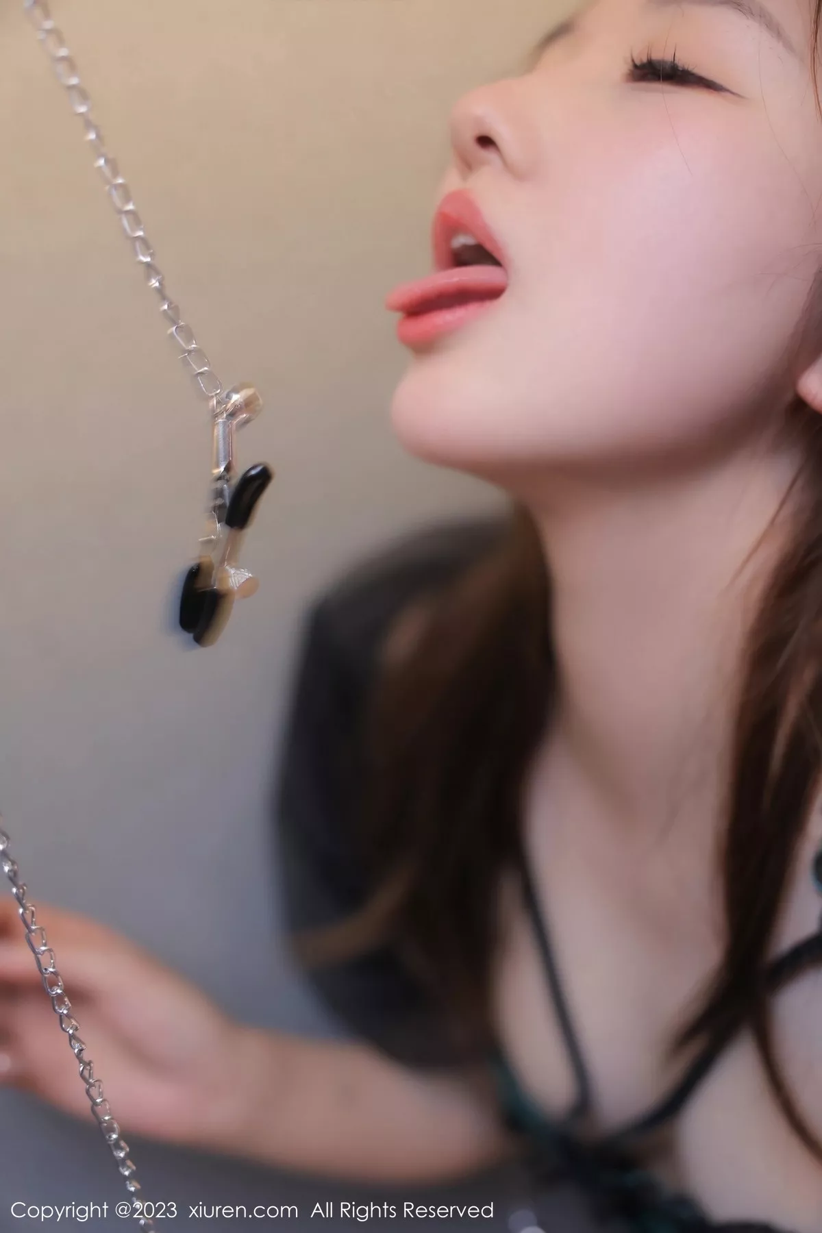 秀人集.com_[XiuRen秀人网]No.6500_模特江真真黑色薄纱情趣服饰露性感蓝黑蕾丝内衣惹火诱惑写真80P