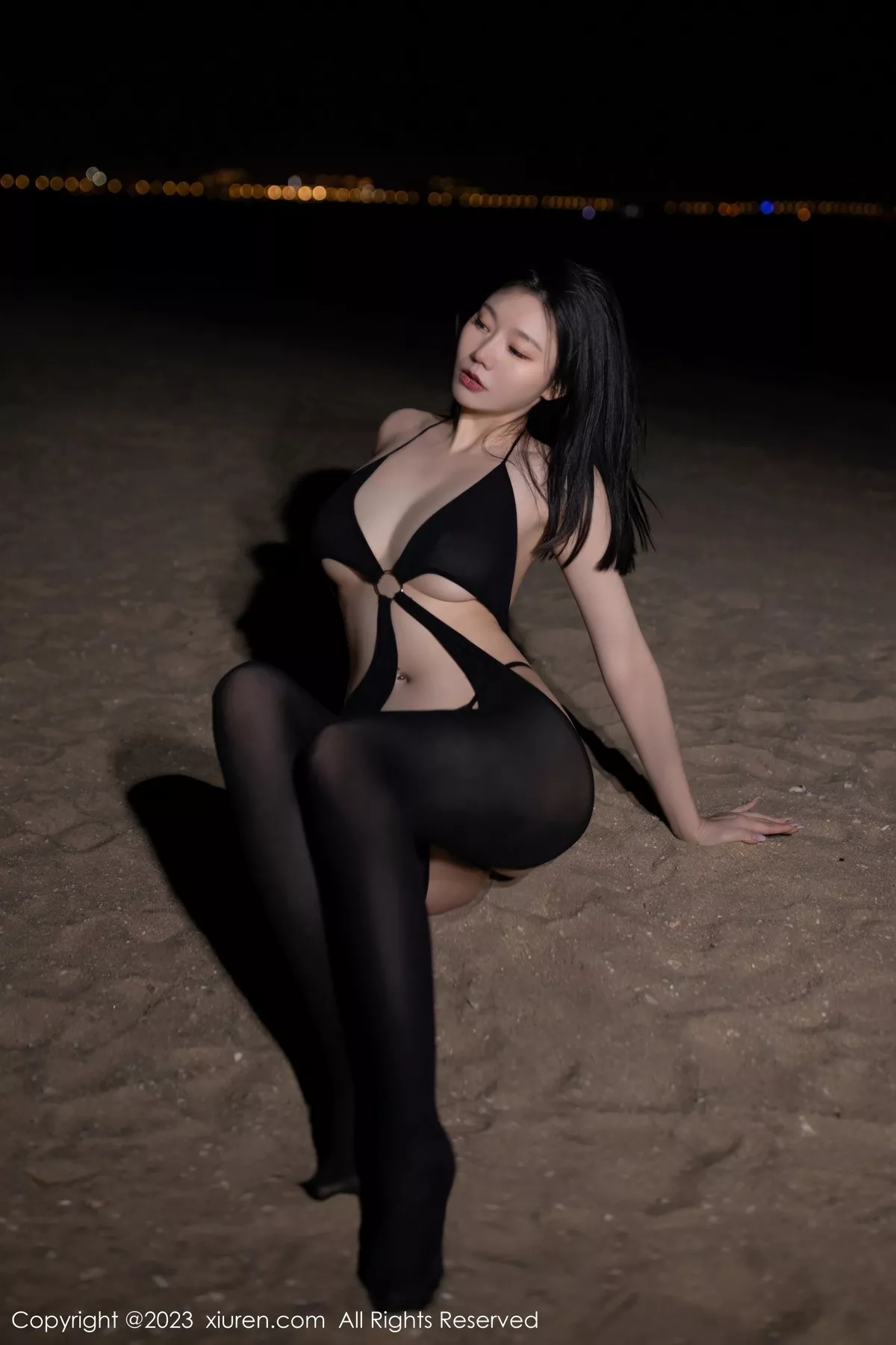 秀人集.com_[XiuRen秀人网]No.6524_模特安然anran私房性感黑色情趣连体衣秀曼妙身姿惹火诱惑写真83P