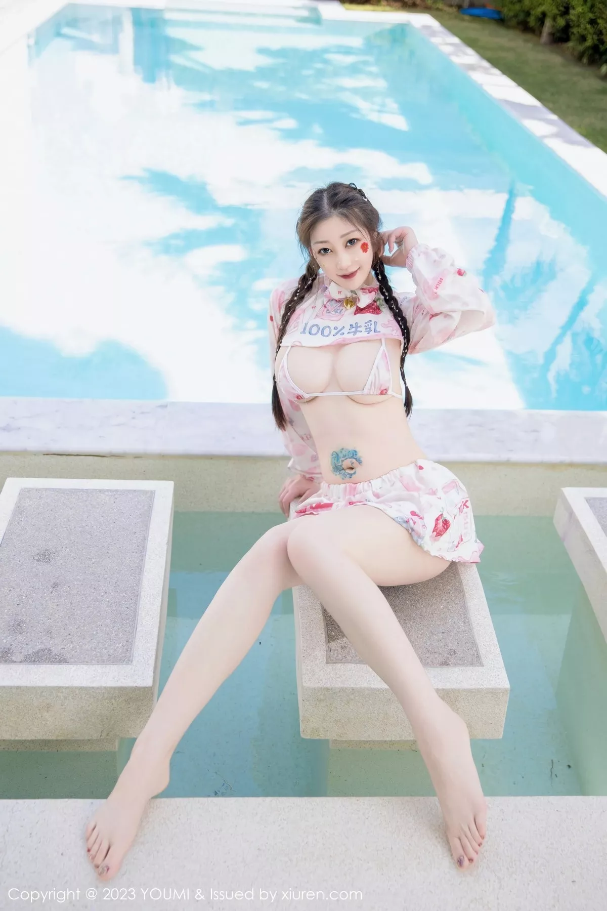 秀人集.com_[YouMi尤蜜荟]Vol.925_女神妲己_Toxic泰国旅拍性感粉白比基尼秀美胸肥臀惹火诱惑写真92P