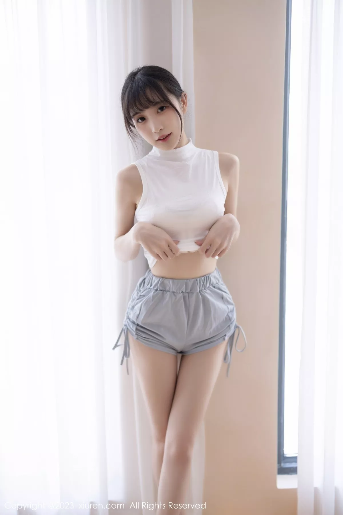 秀人集.com_[XiuRen秀人网]No.6455_模特林星阑蓝灰色连衣短裙露米色蕾丝内衣秀曼妙身姿诱惑写真83P