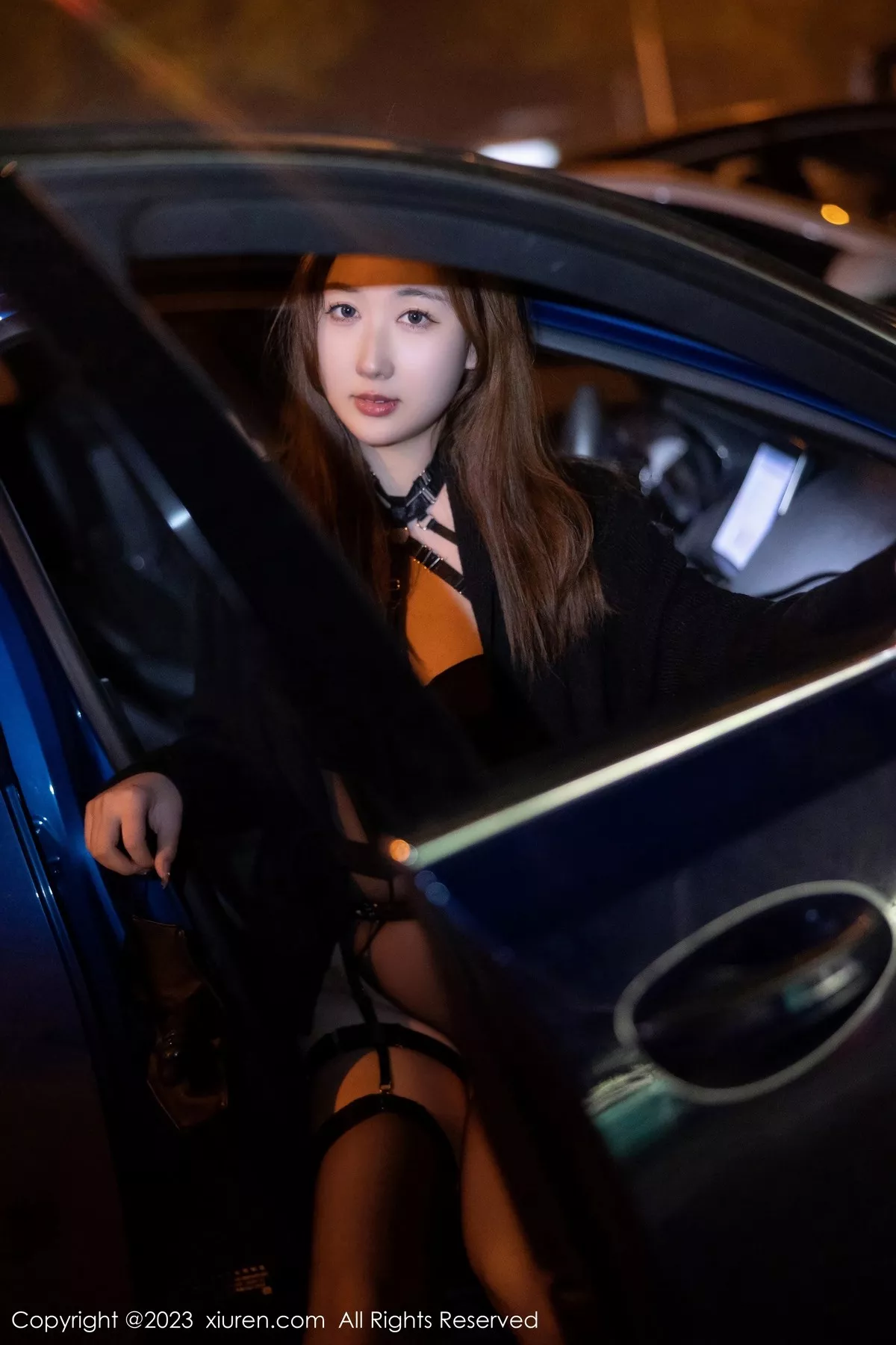 秀人集.com_[XiuRen秀人网]No.6650_模特江真真性感黑色薄透情趣内衣配黑丝吊袜秀惹火身材诱惑写真88P