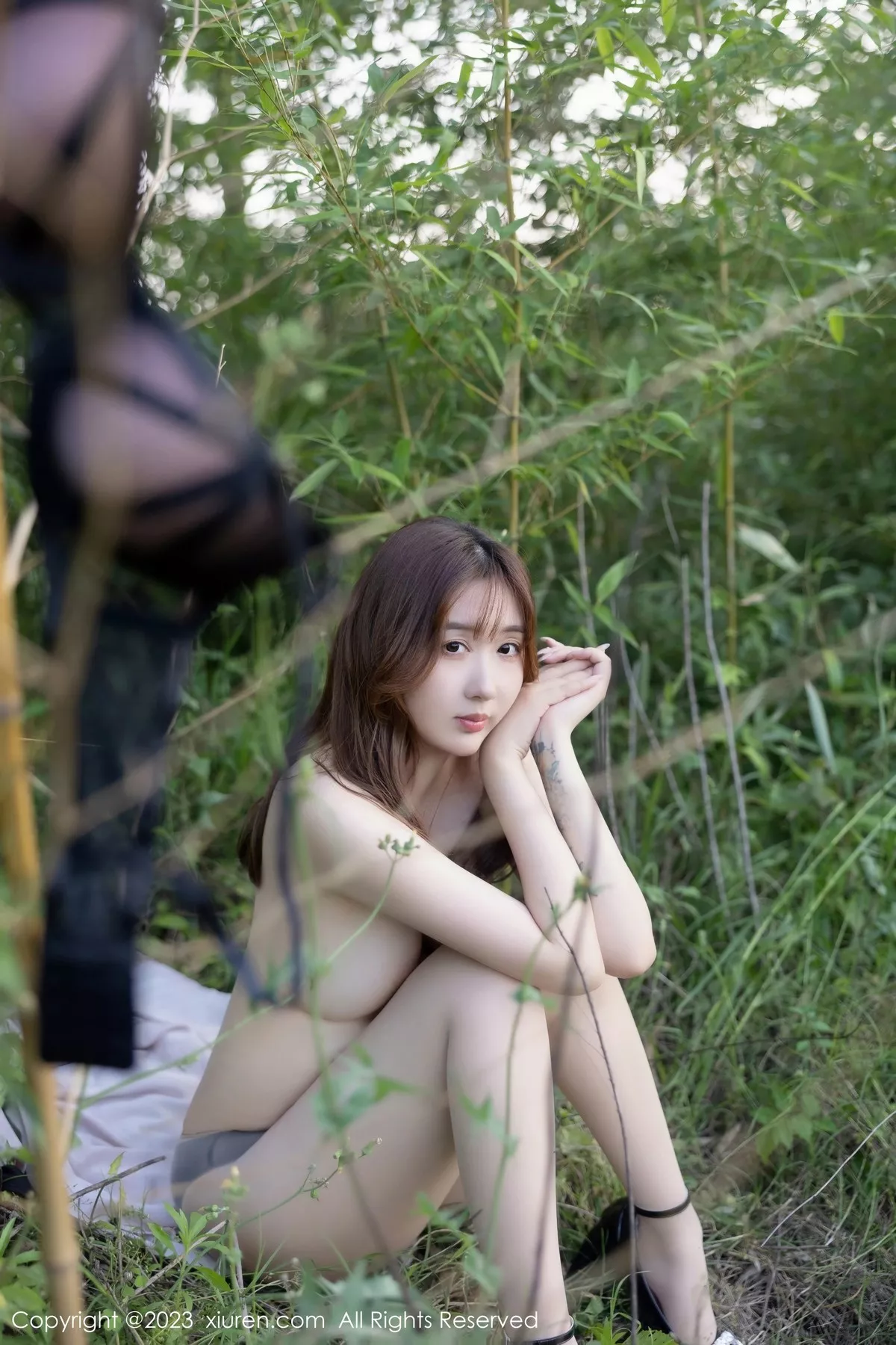 秀人集.com_[XiuRen秀人网]No.6721_模特江真真淡粉色T恤配黑短裙露性感黑色轻透内衣完美诱惑写真80P