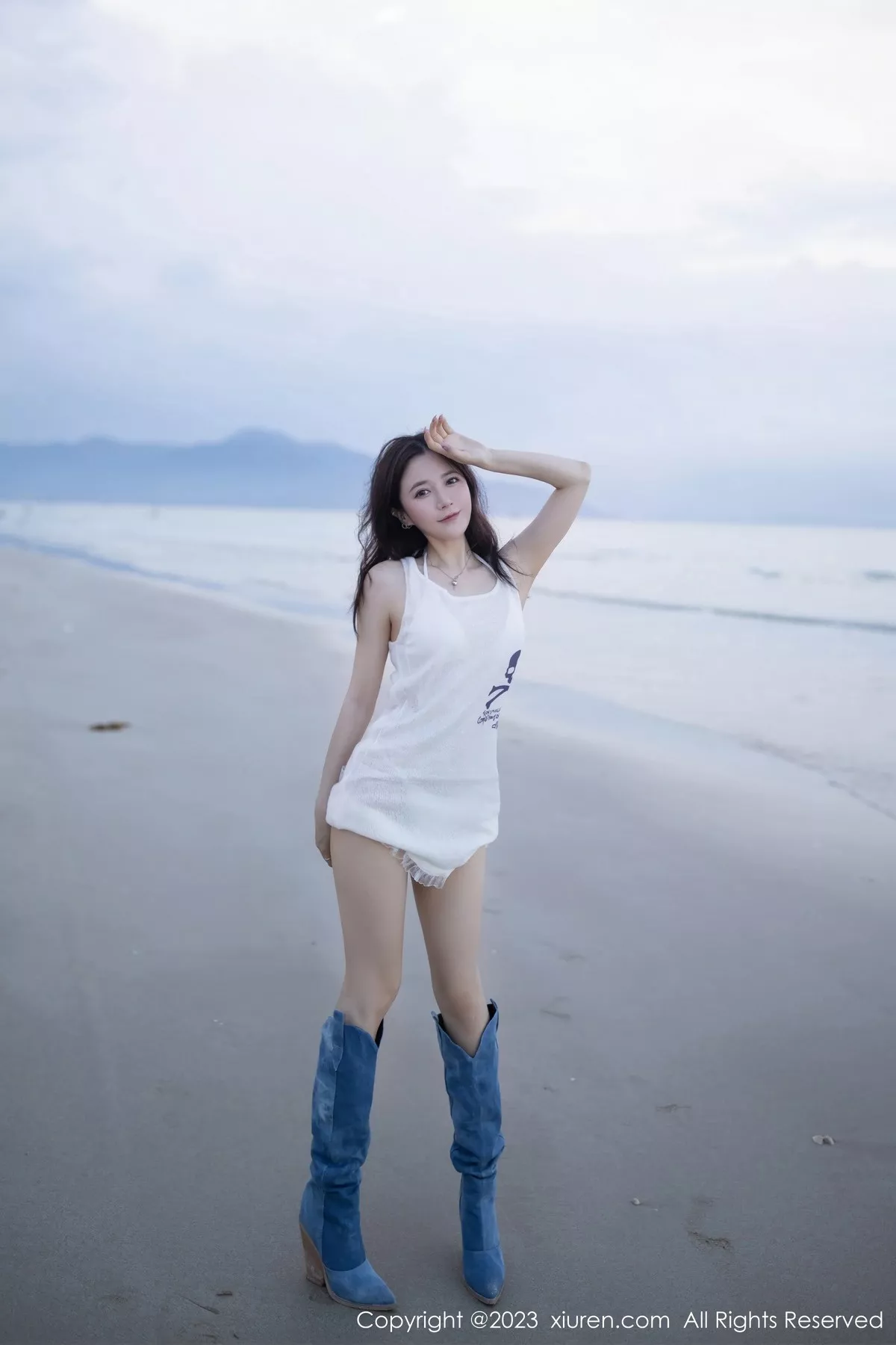 秀人集.com_[XiuRen秀人网]No.6852_模特鱼子酱Fish海边性感白色比基尼服秀婀娜动人身段诱惑写真80P