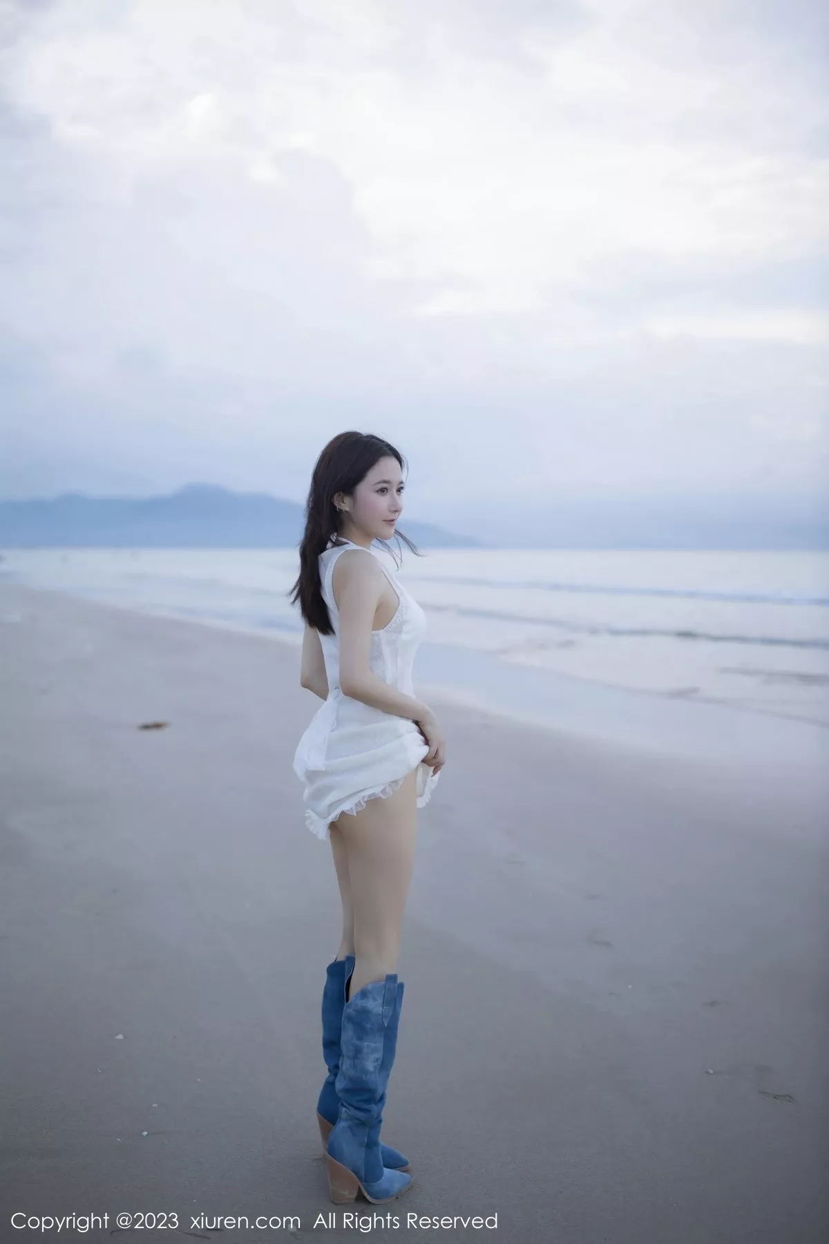 秀人集.com_[XiuRen秀人网]No.6852_模特鱼子酱Fish海边性感白色比基尼服秀婀娜动人身段诱惑写真80P