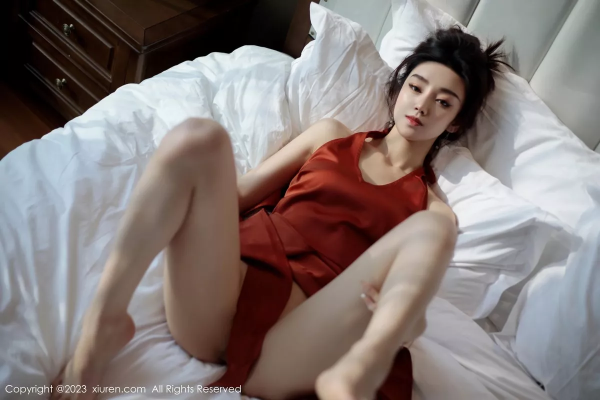 秀人集.com_[XiuRen秀人网]No.6861_新人模特苏曼兮私房性感红色连衣短裙秀曼妙身姿妩媚诱惑写真74P