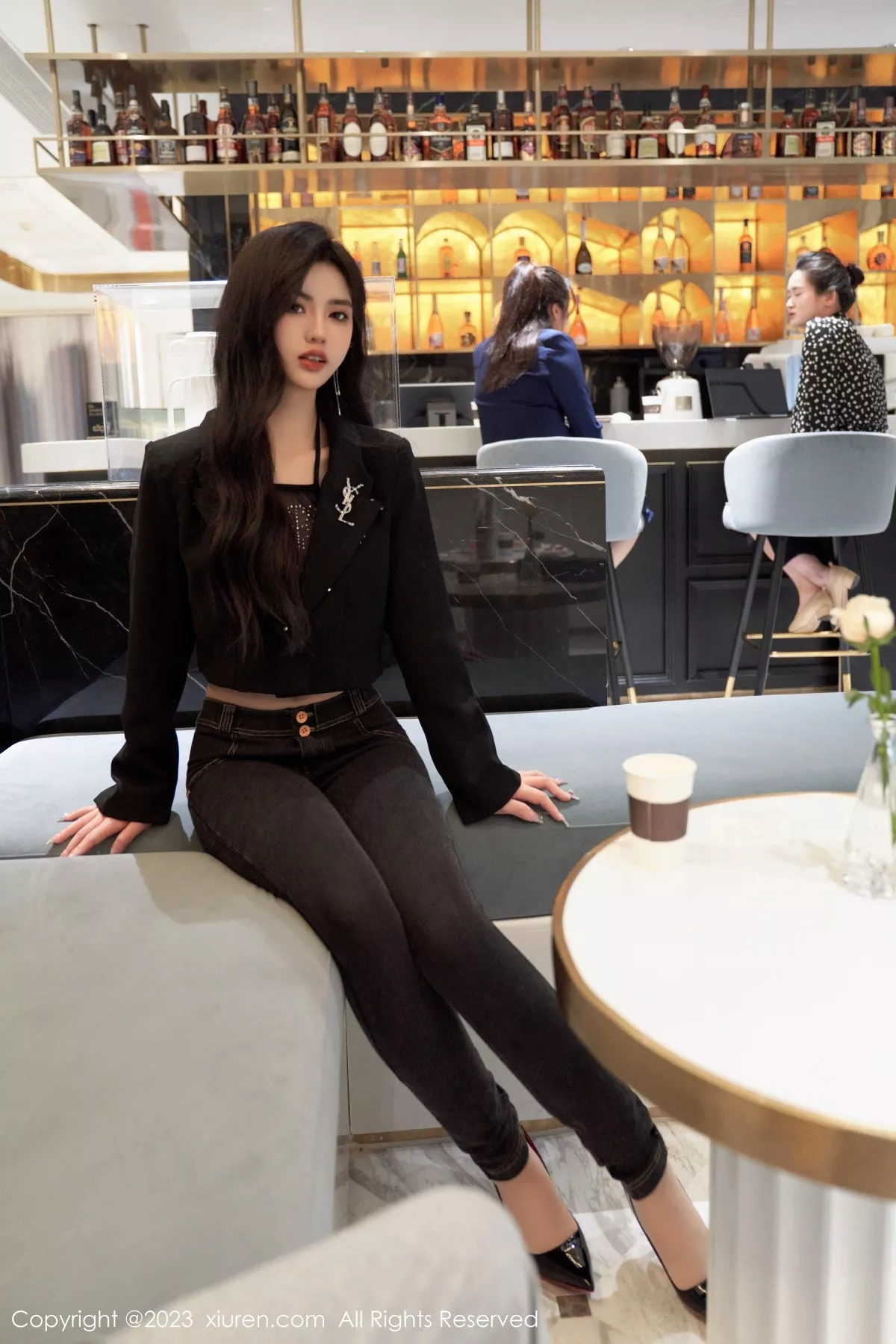 秀人集.com_[XiuRen秀人网]No.6874_模特浅浅Danny性感黑色轻透内衣配超薄肉丝秀丰腴身姿诱惑写真89P