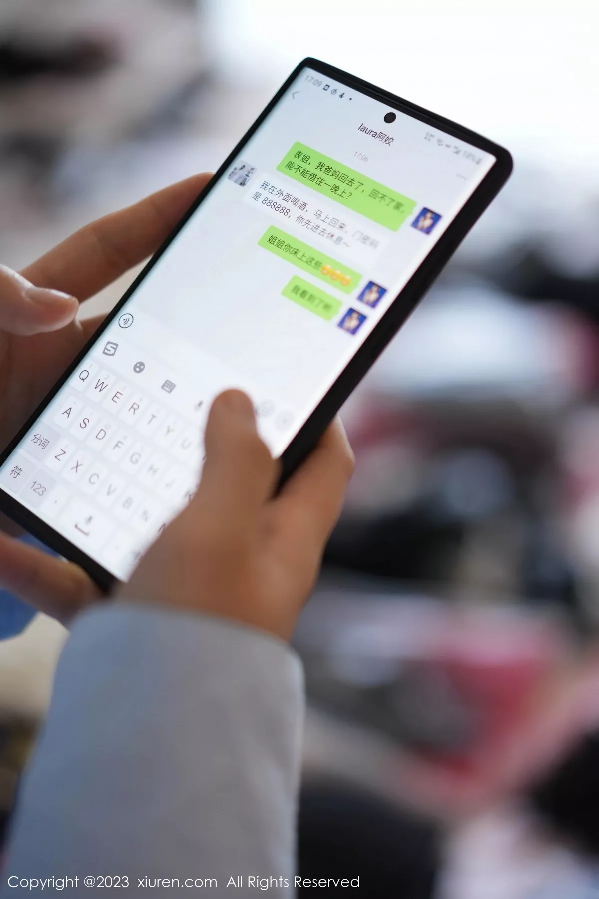 秀人集.com_[XiuRen秀人网]No.6922_模特laura阿姣性感灰色连衣短裙配超薄灰丝秀曼妙身姿诱惑写真77P