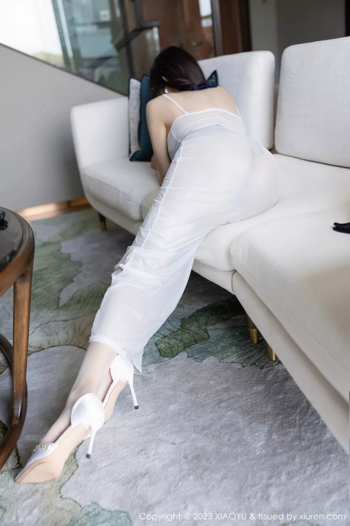 秀人集.com_[XiaoYu画语界]Vol.1052_女神王馨瑶yanni白色轻透连衣裙露情趣内衣秀惹火身材诱惑写真97P