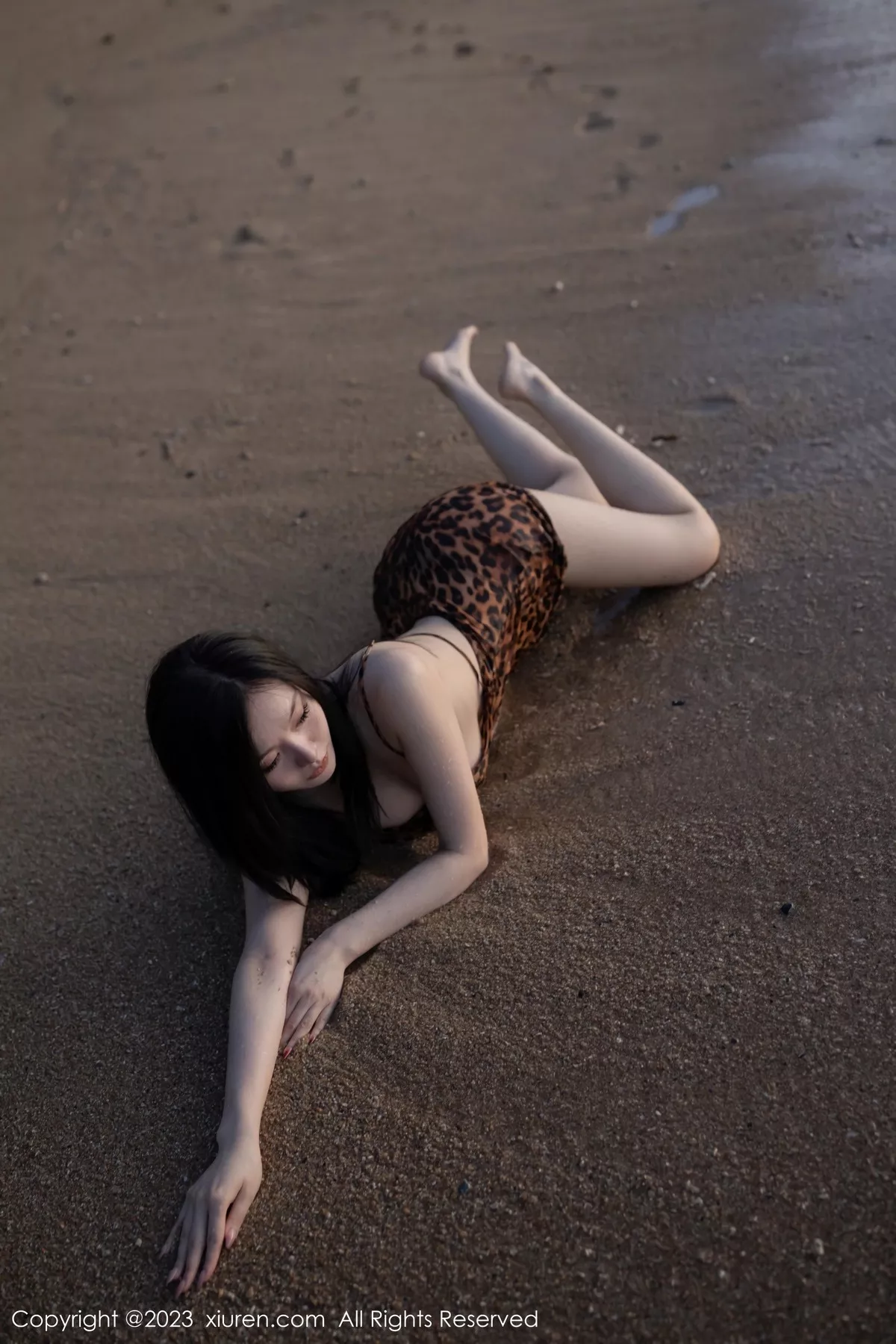 秀人集.com_[XiuRen秀人网]No.6787_模特安然anran性感豹纹服+黑色轻透连体衣秀完美身材诱惑写真81P