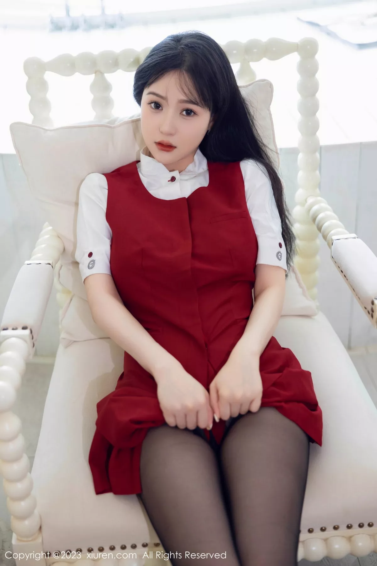 秀人集.com_[XiuRen秀人网]No.7037_模特柚琪Rich私房半脱露红色内衣配黑丝袜秀翘臀美腿诱惑写真92P