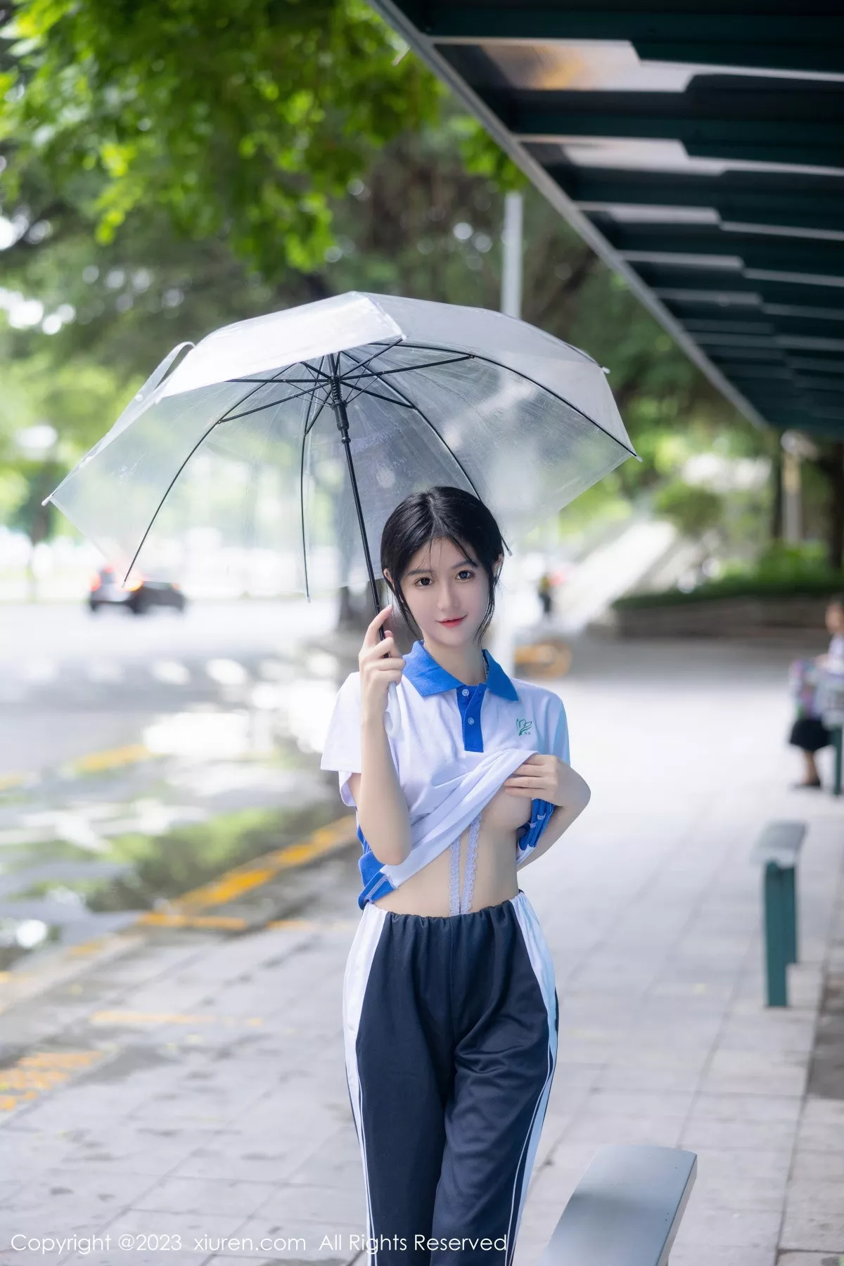 秀人集.com_[XiuRen秀人网]No.7085_模特幼幼性感学妹装扮半脱露蕾丝内衣秀完美身材迷人诱惑写真102P