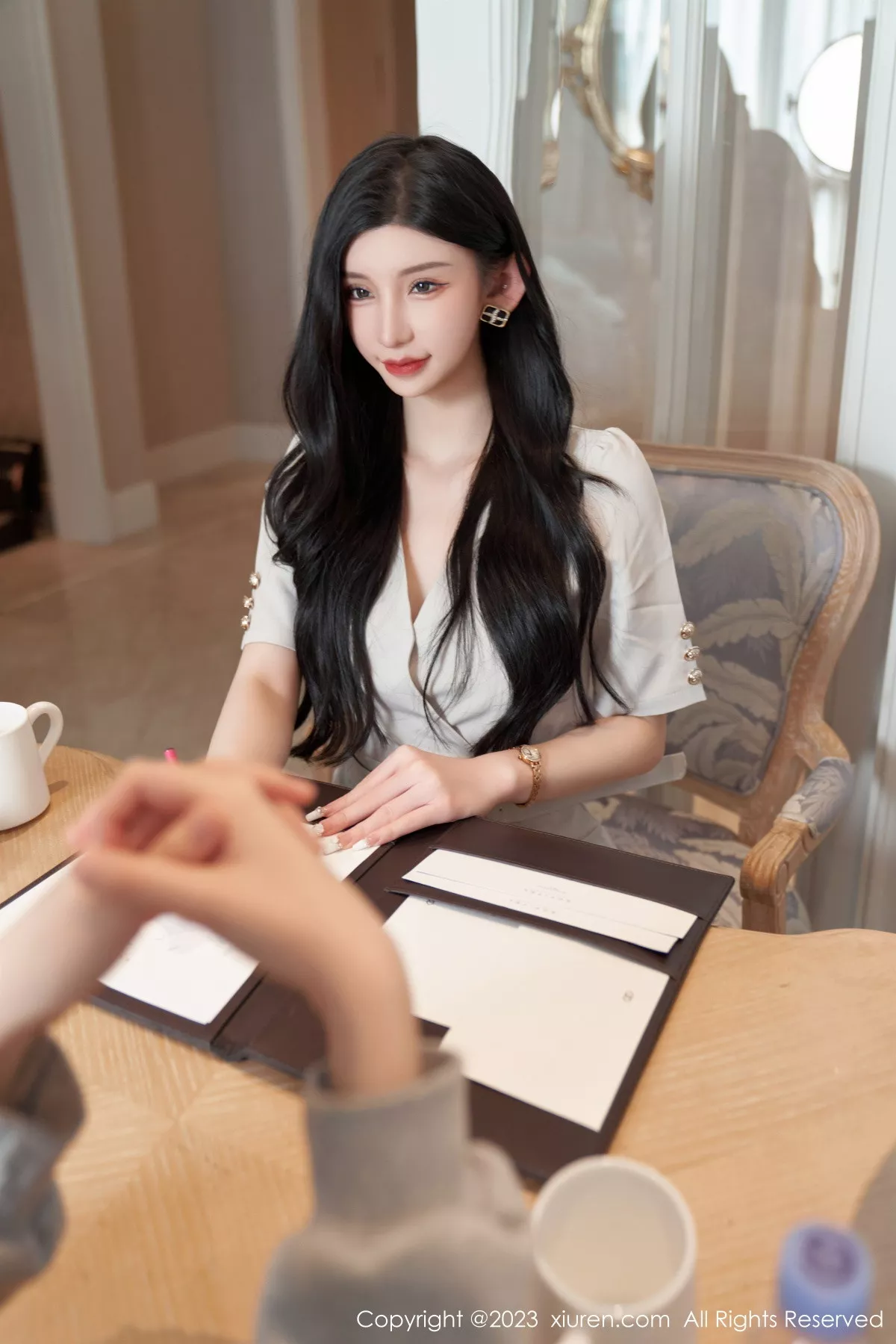 秀人集.com_[XiuRen秀人网]No.7157_女神周于希Sally办公室剧情肉色薄透连体衣秀火辣身材诱惑写真100P