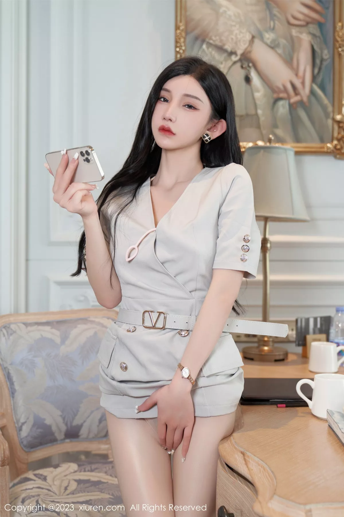 秀人集.com_[XiuRen秀人网]No.7157_女神周于希Sally办公室剧情肉色薄透连体衣秀火辣身材诱惑写真100P