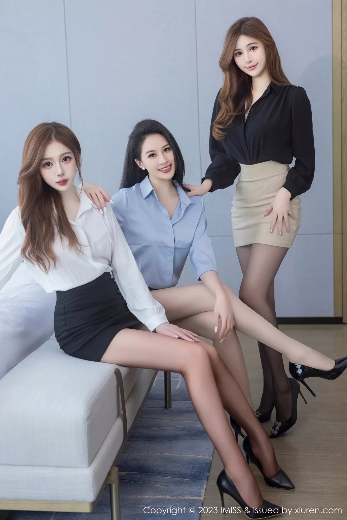 秀人集.com_[IMISS爱蜜社]Vol.743_模特Lavinia肉肉＆Jermy＆Lindalinda性感姐妹花私房内衣写真57P