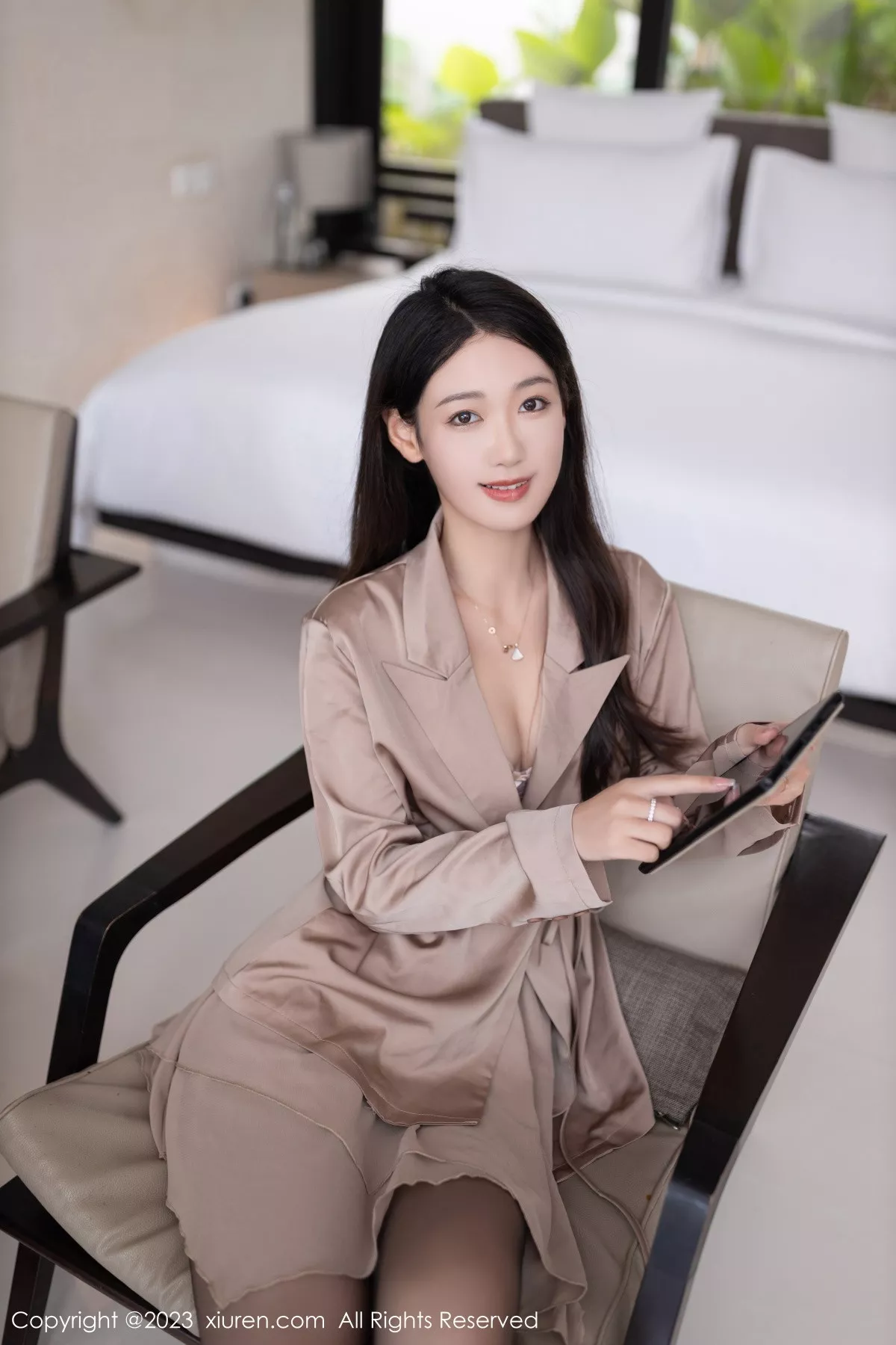 秀人集.com_[XiuRen秀人网]No.7333_模特唐安琪性感淡紫色内衣配超薄黑丝秀曼妙身姿迷人诱惑写真80P