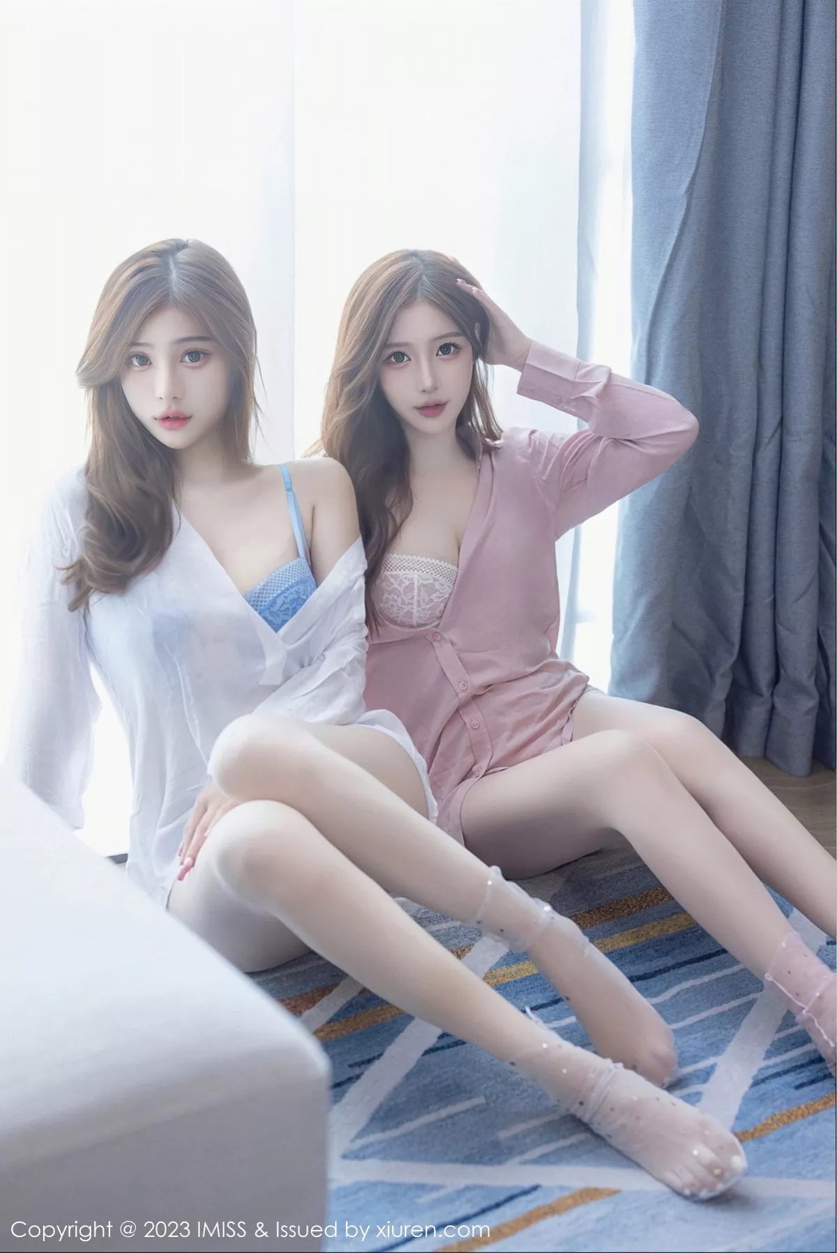 秀人集.com_[IMISS爱蜜社]Vol.753_最新合集模特Lavinia肉私房姐妹花性感内衣配超薄肉丝诱惑写真61P