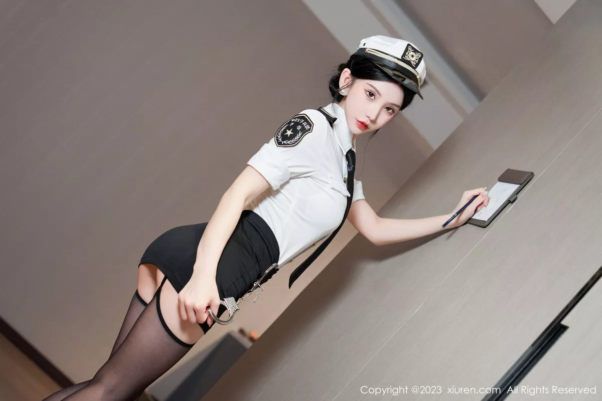 秀人集.com_[XiuRen秀人网]No.7430_女神周于希Sally搜查官主题性感白色内衣配黑丝吊袜诱惑写真111P