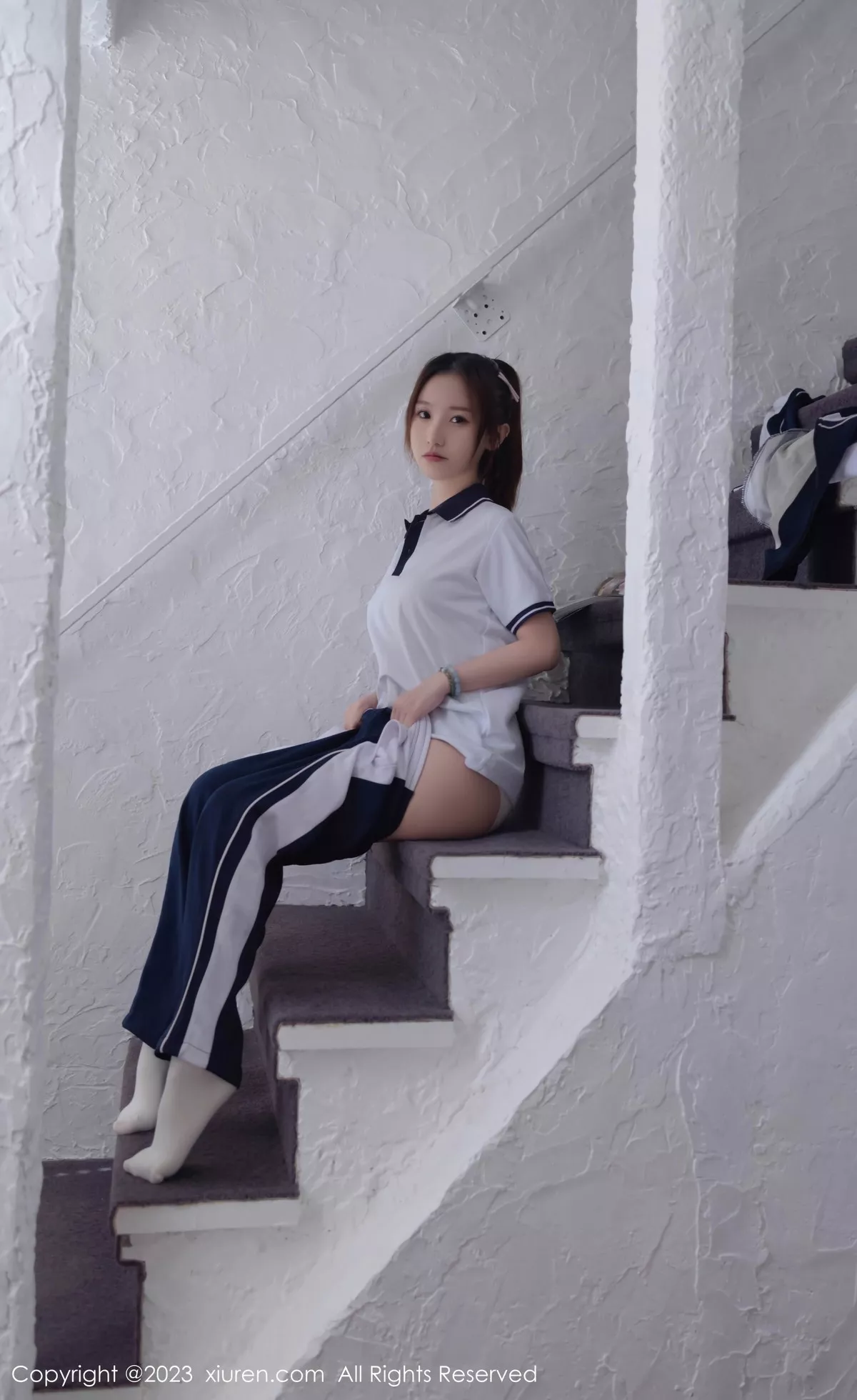 秀人集.com_[XiuRen秀人网]No.7528_模特杏子Yada脱普蓝色学妹制服露白色内衣秀曼妙身姿诱惑写真89P