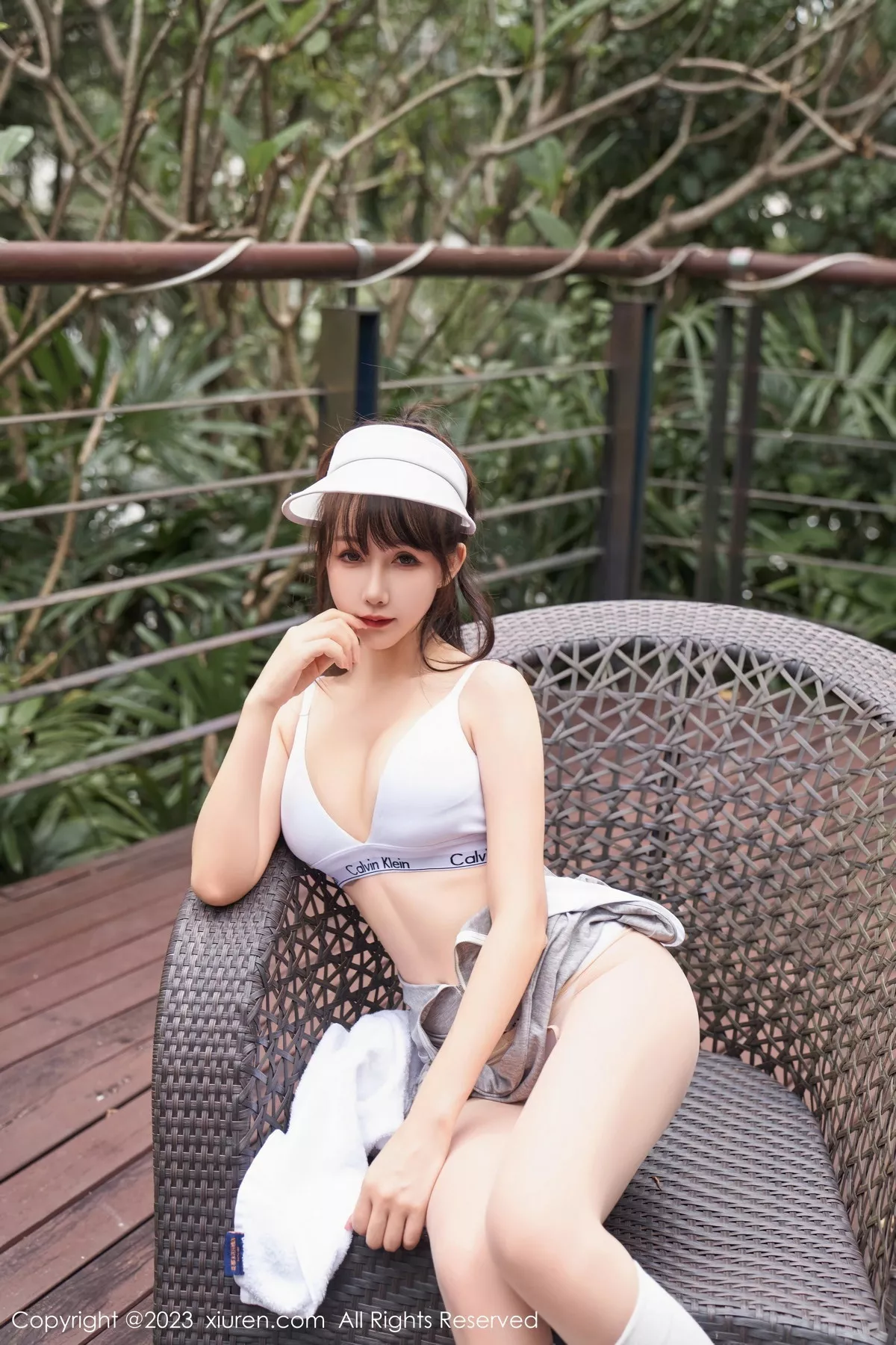 秀人集.com_[XiuRen秀人网]No.7657_模特波巧酱性感灰色运动套装露白色内衣秀凹凸身材完美诱惑写真84P