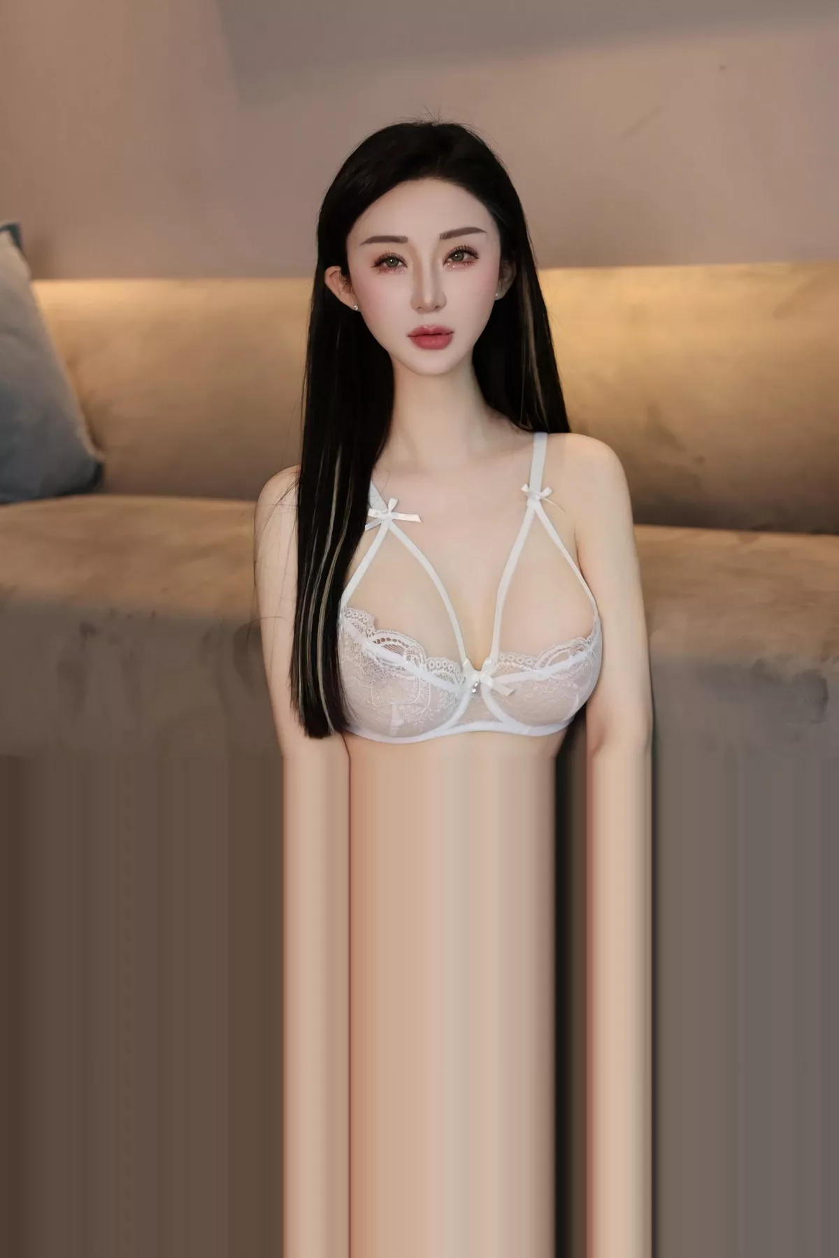 秀人集.com_[XiuRen秀人网]No.7756_模特田兮白性感白色连衣短裙露白色蕾丝内衣秀丰腴身姿诱惑写真83P