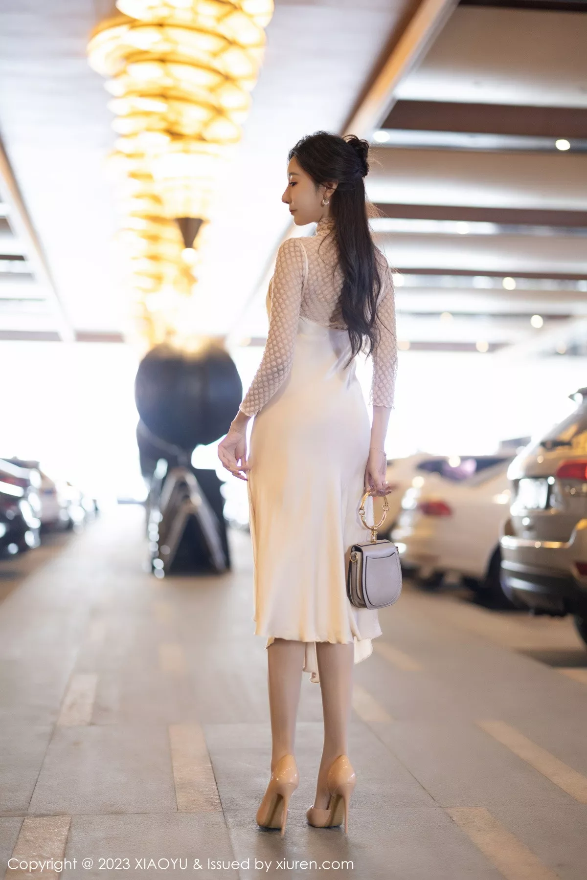 秀人集.com_[XiaoYu画语界]Vol.1157_女神王馨瑶淡黄色连衣短裙+性感网纱情趣服秀惹火身材诱惑写真85P