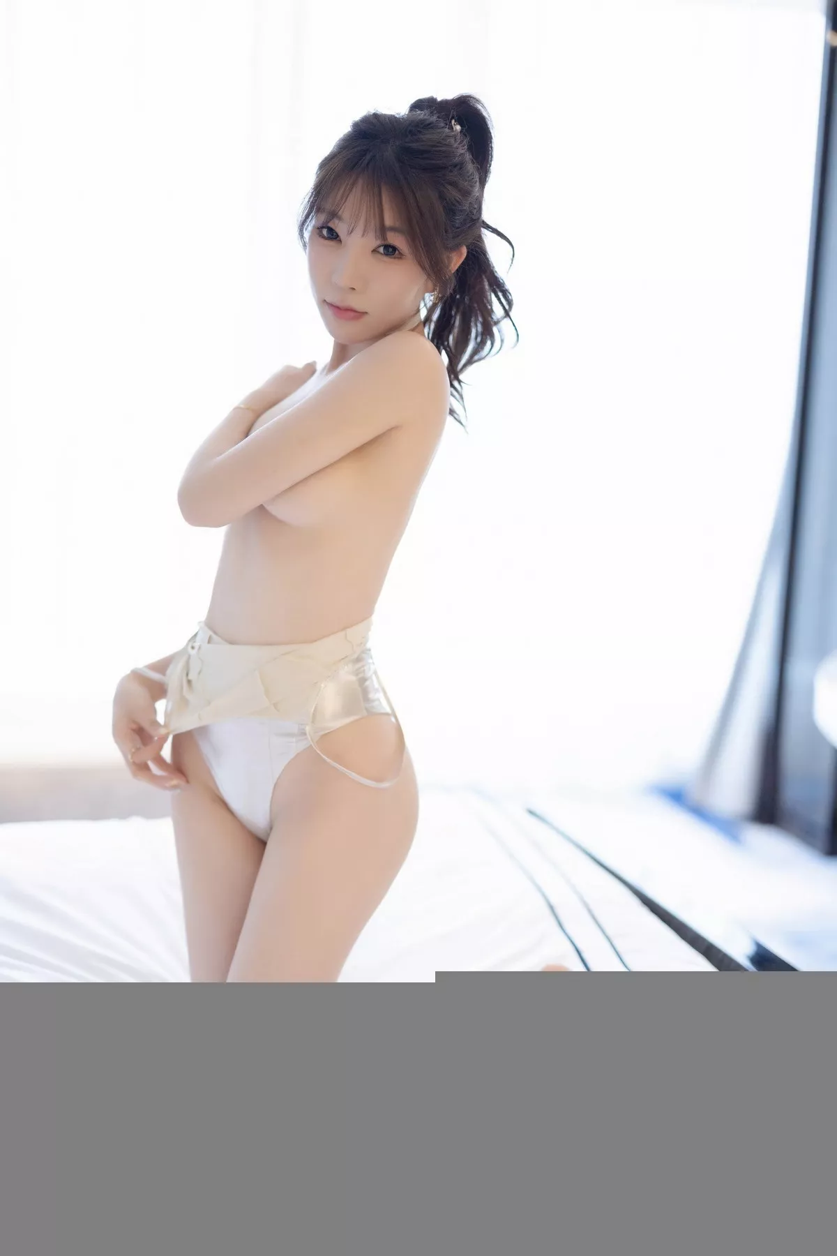 秀人集.com_[XiaoYu画语界]Vol.1158_女神徐莉芝性感连衣短裙+银白色高叉连体衣秀曼妙身姿诱惑写真83P