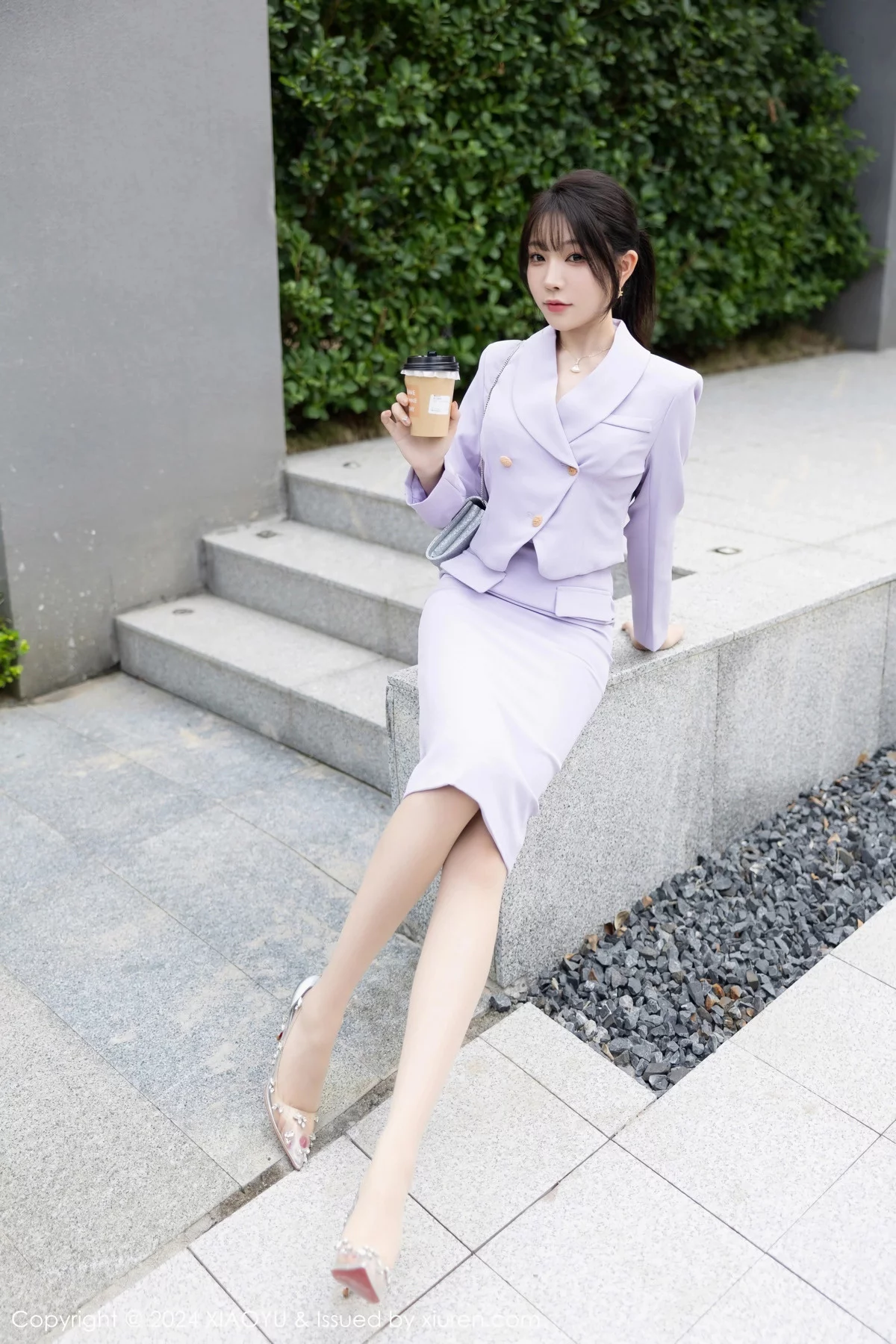 秀人集.com_[XiaoYu画语界]Vol.1178_女神徐莉芝Booty性感淡紫短裙套装露淡紫蕾丝内衣迷人诱惑写真88P