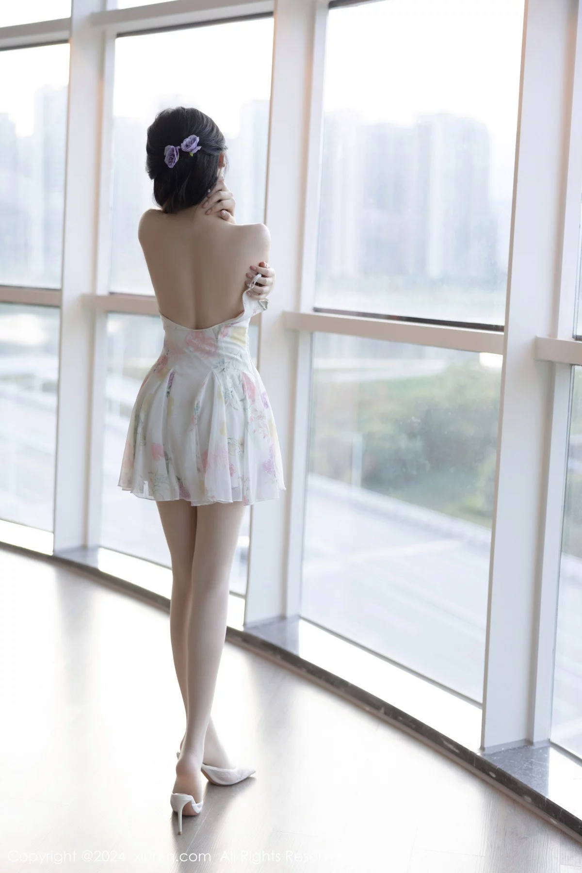 秀人集.com_[XiuRen秀人网]No.7959_女神徐莉芝Booty性感白色短裙+黑色情趣服饰秀曼妙身姿诱惑写真82P