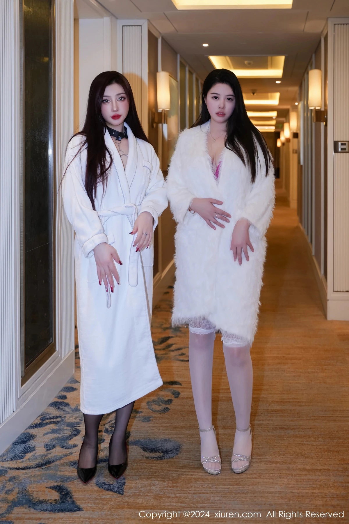 秀人集.com_[XiuRen秀人网]No.8051_模特合集蕾蕾醒了没性感白色浴袍服饰秀惹火身材完美诱惑写真70P