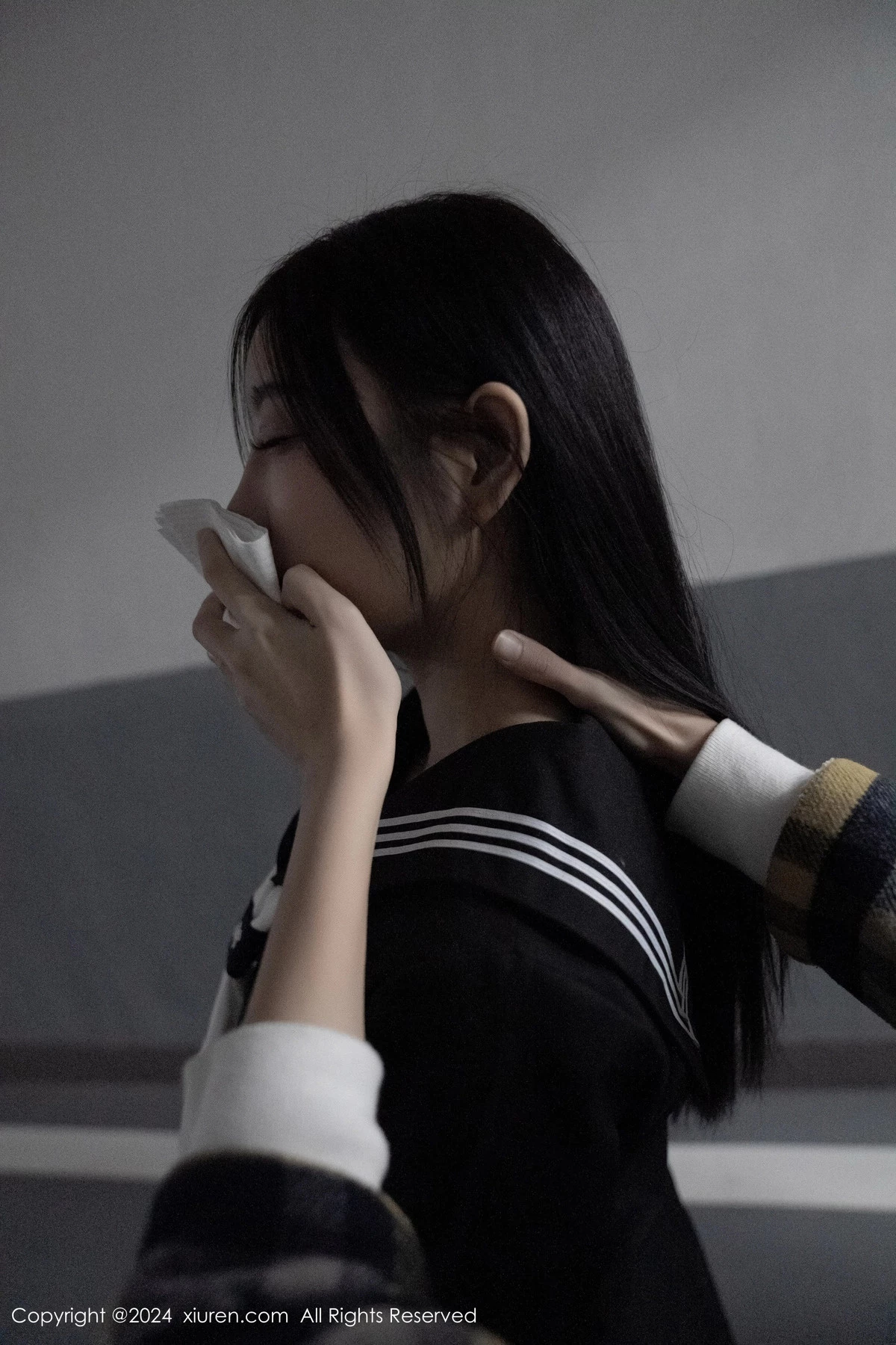 秀人集.com_[XiuRen秀人网]No.8080_女神杨晨晨Yome性感黑色制服露黄色内衣秀丰腴身材完美诱惑写真90P