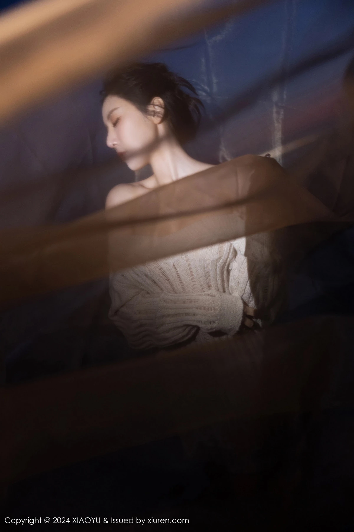 秀人集.com_[XiaoYu画语界]Vol.1200_女神王馨瑶yanni性感黑色情趣内衣配黑丝袜秀完美身材诱惑写真90P