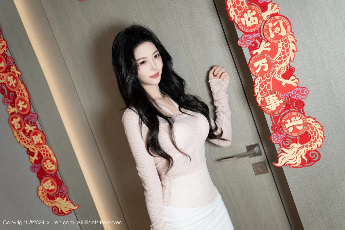 秀人集.com_[XiuRen秀人网]No.8086_模特利世情节拍摄性感浅粉上衣配短裙露淡粉内衣完美诱惑写真105P