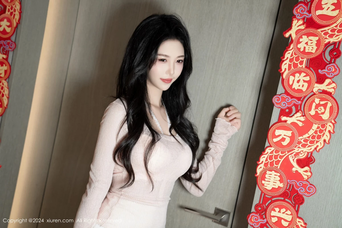 秀人集.com_[XiuRen秀人网]No.8086_模特利世情节拍摄性感浅粉上衣配短裙露淡粉内衣完美诱惑写真105P