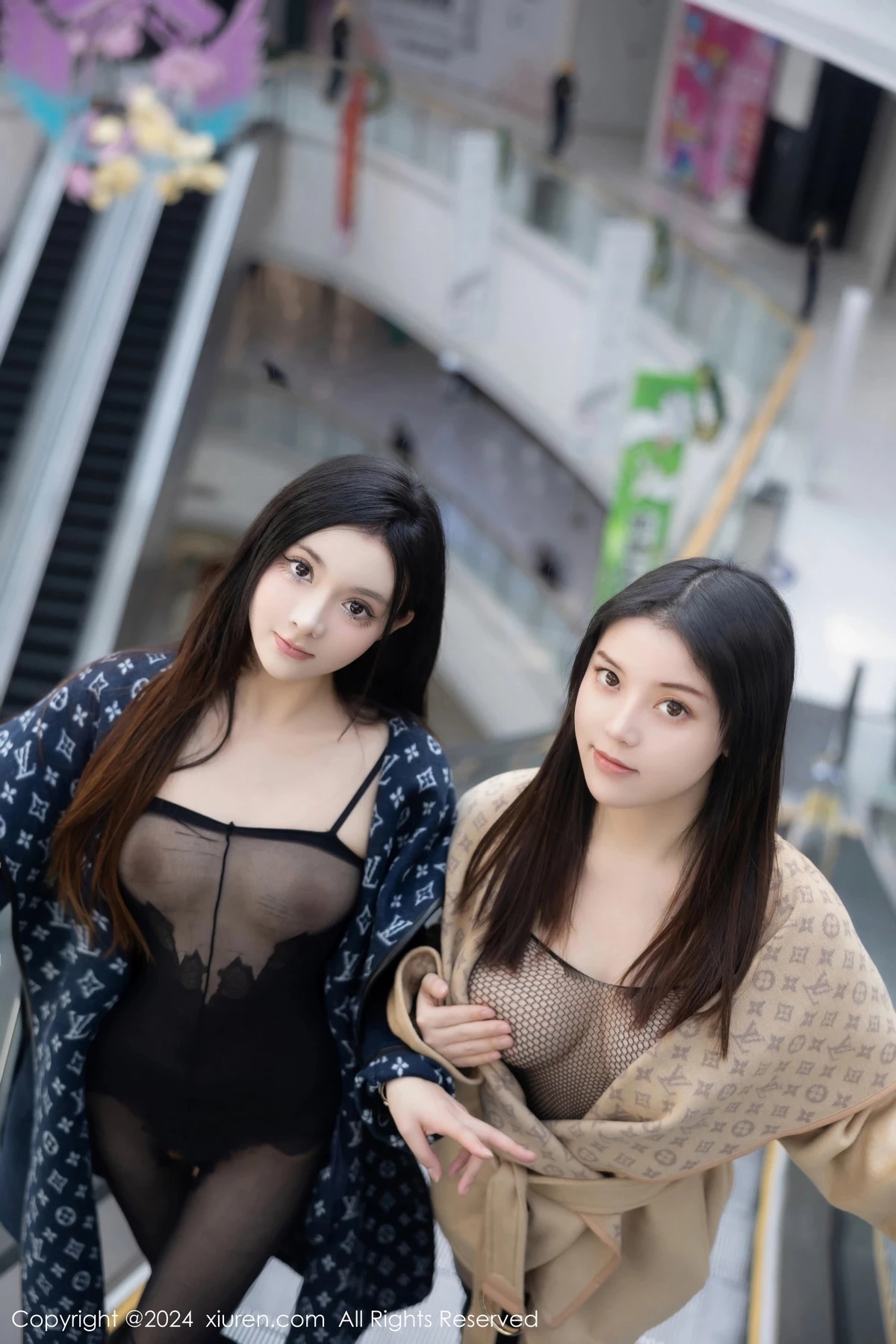 秀人集.com_[XiuRen秀人网]No.8099_模特合集豆瓣酱商场场景性感黑色情趣服饰秀惹火身材诱惑写真84P