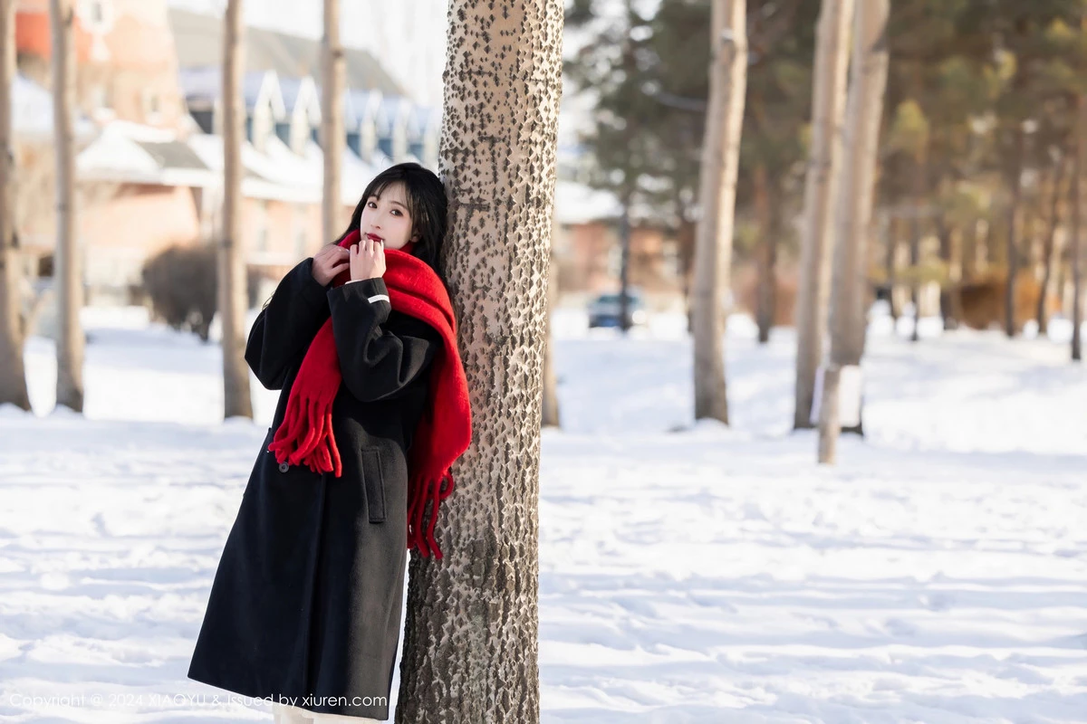 秀人集.com_[XiaoYu画语界]Vol.1215_模特林星阑性感黑色轻透内衣配黑丝吊袜秀曼妙身姿迷人诱惑写真93P