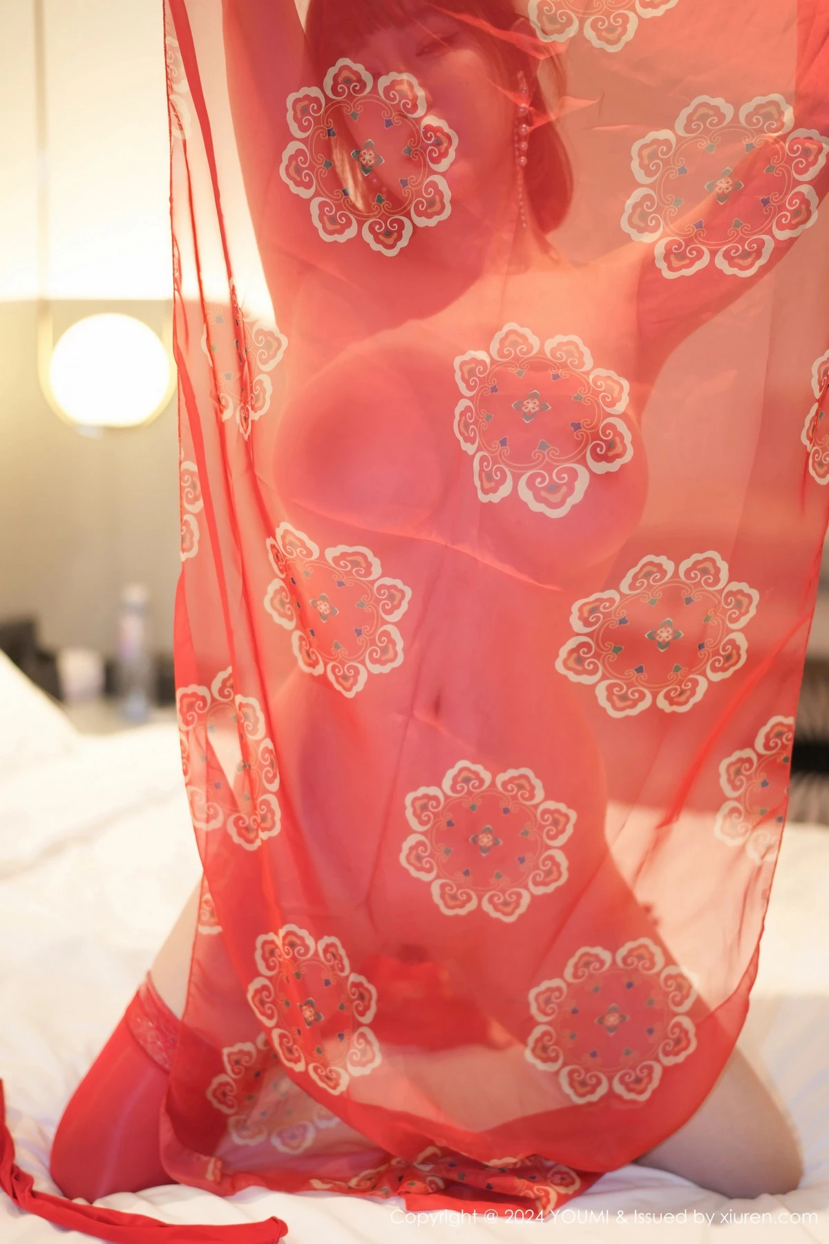 秀人集.com_[YouMi尤蜜荟]Vol.1034_模特王雨纯异域风情性感红色情趣服配红丝袜秀丰满身材诱惑写真90P