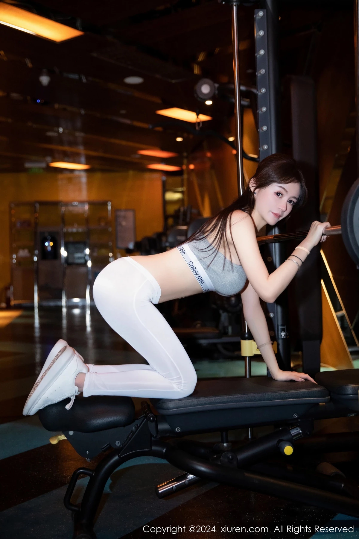 秀人集.com_[XiuRen秀人网]No.8140_模特林幼一健身场所性感紧身运动服饰秀完美身材迷人诱惑写真77P