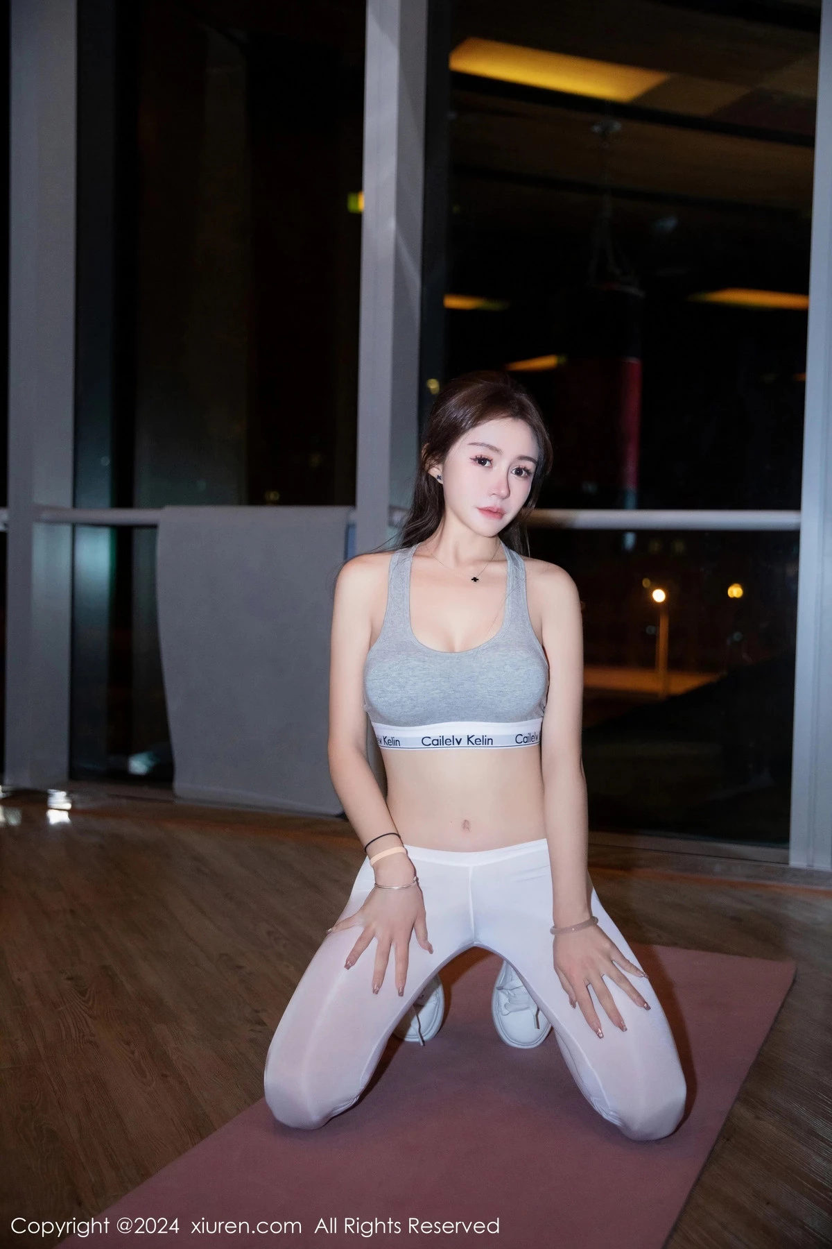 秀人集.com_[XiuRen秀人网]No.8140_模特林幼一健身场所性感紧身运动服饰秀完美身材迷人诱惑写真77P