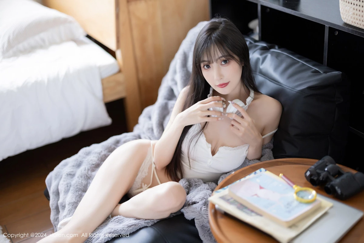 秀人集.com_[XiuRen秀人网]No.8307_模特林星阑性感白色连衣长裙露白色吊带内衣秀曼妙身姿诱惑写真82P