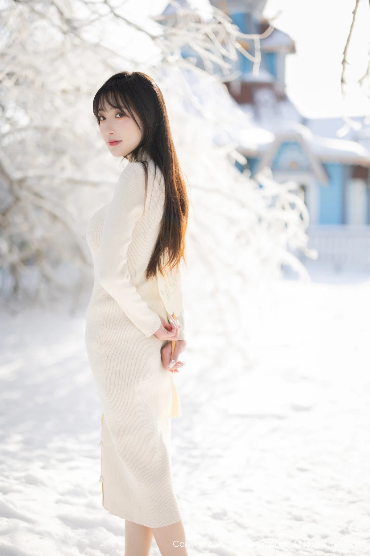 秀人集.com_[XiuRen秀人网]No.8307_模特林星阑性感白色连衣长裙露白色吊带内衣秀曼妙身姿诱惑写真82P