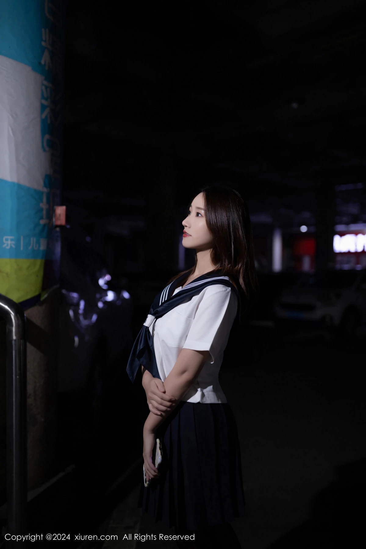 秀人集.com_[XiuRen秀人网]No.8443_模特杏子Yada天台捆绑主题性感白色制服秀曼妙身姿迷人写真78P