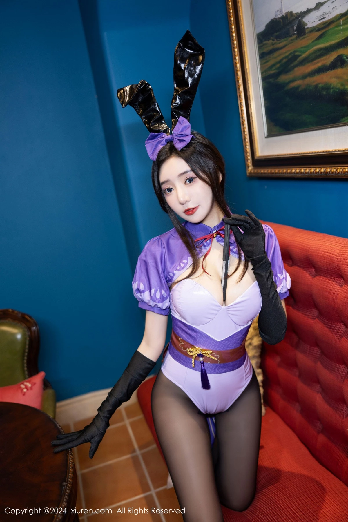 秀人集.com_[XiuRen秀人网]No.8562_女神王馨瑶yanni性感紫色内衣配超薄黑丝秀完美身材迷人诱惑写真81P